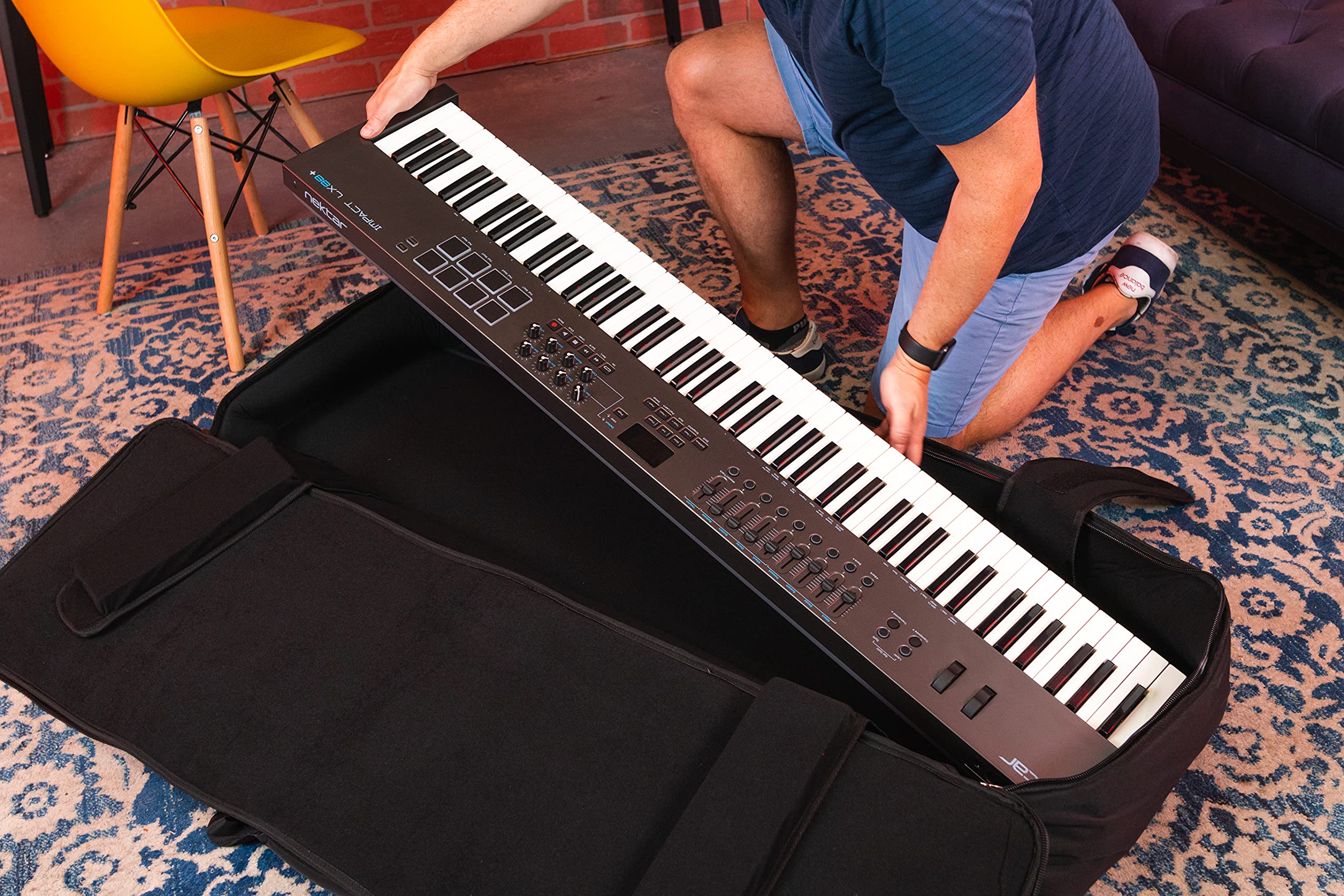 Gator Gkb Series 88 Note Padded Keyboard Gig Bag (Gkb88)