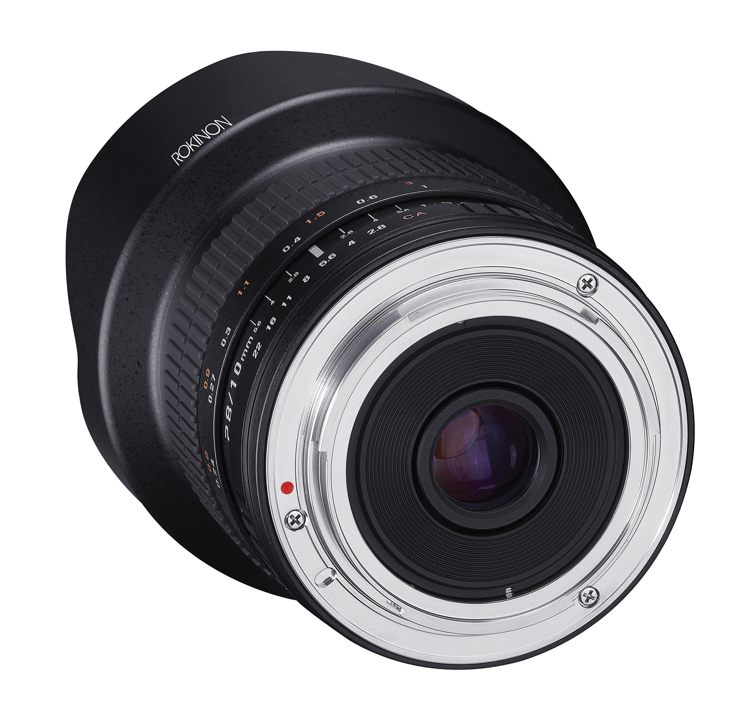Rokinon 10Mm F2.8 Ed As Ncs Cs Ultra Wide Angle Lens For Fuji X Mount Digital Cameras (10M-Fx)