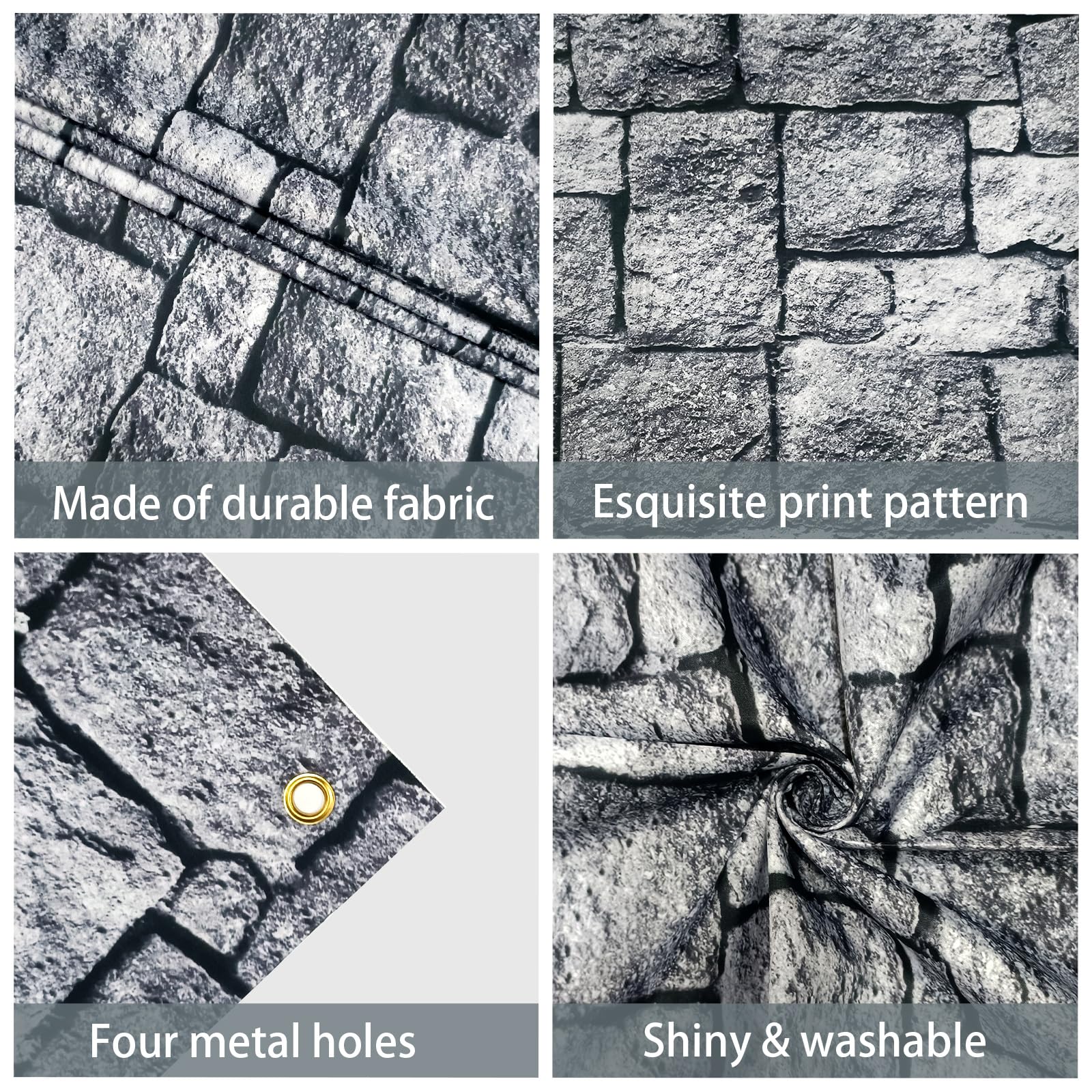 Brick Stone Wall Backdrop,7X5Ft | Stone Wall Backdrop Brick Wall Backdrop Medieval Castle Backdrop Castle Wall Backdrop Stone Wa