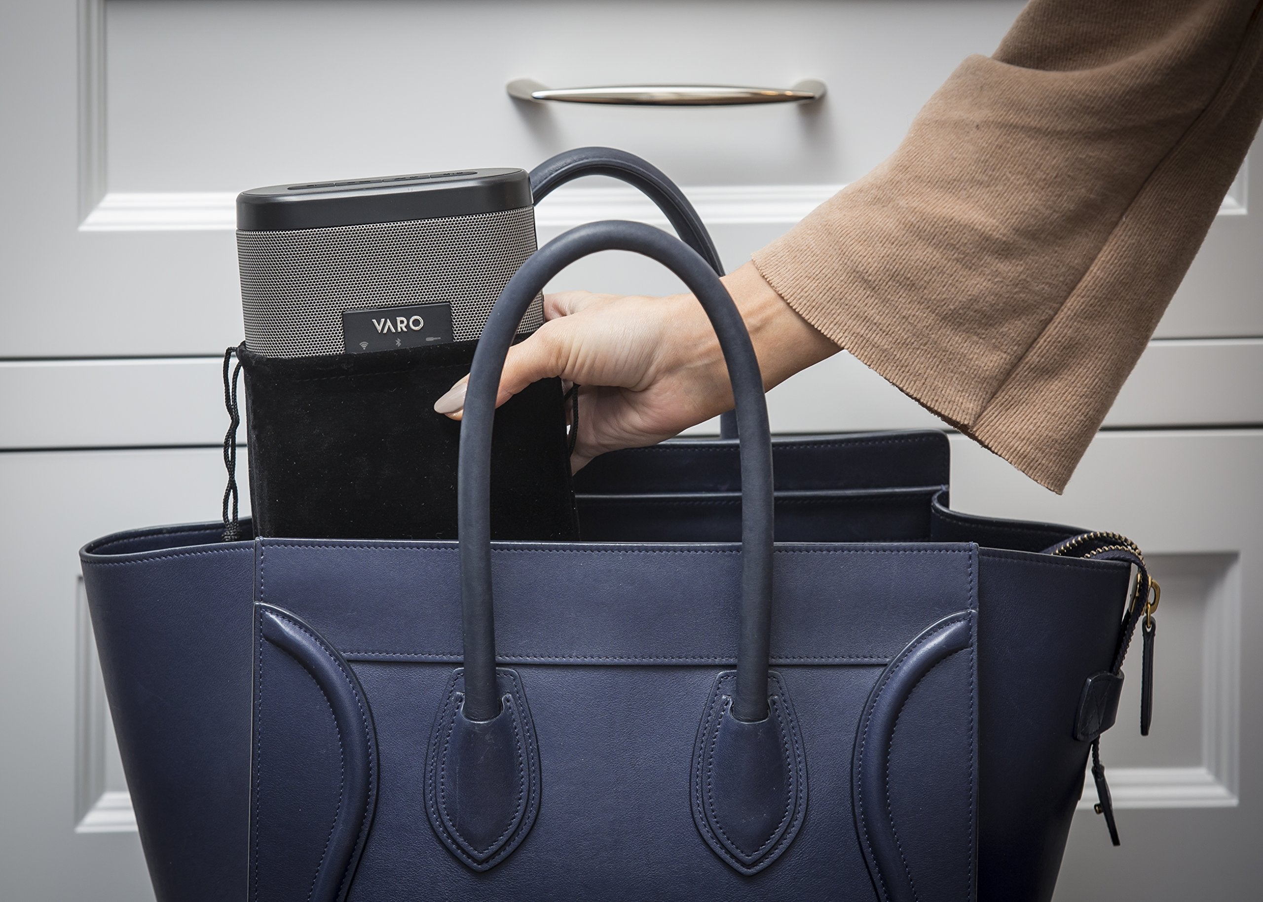 Varo Portable Wifi + Bluetooth Multi Room Speaker, Water Resistant Speaker, Sidekick (Ios Only)