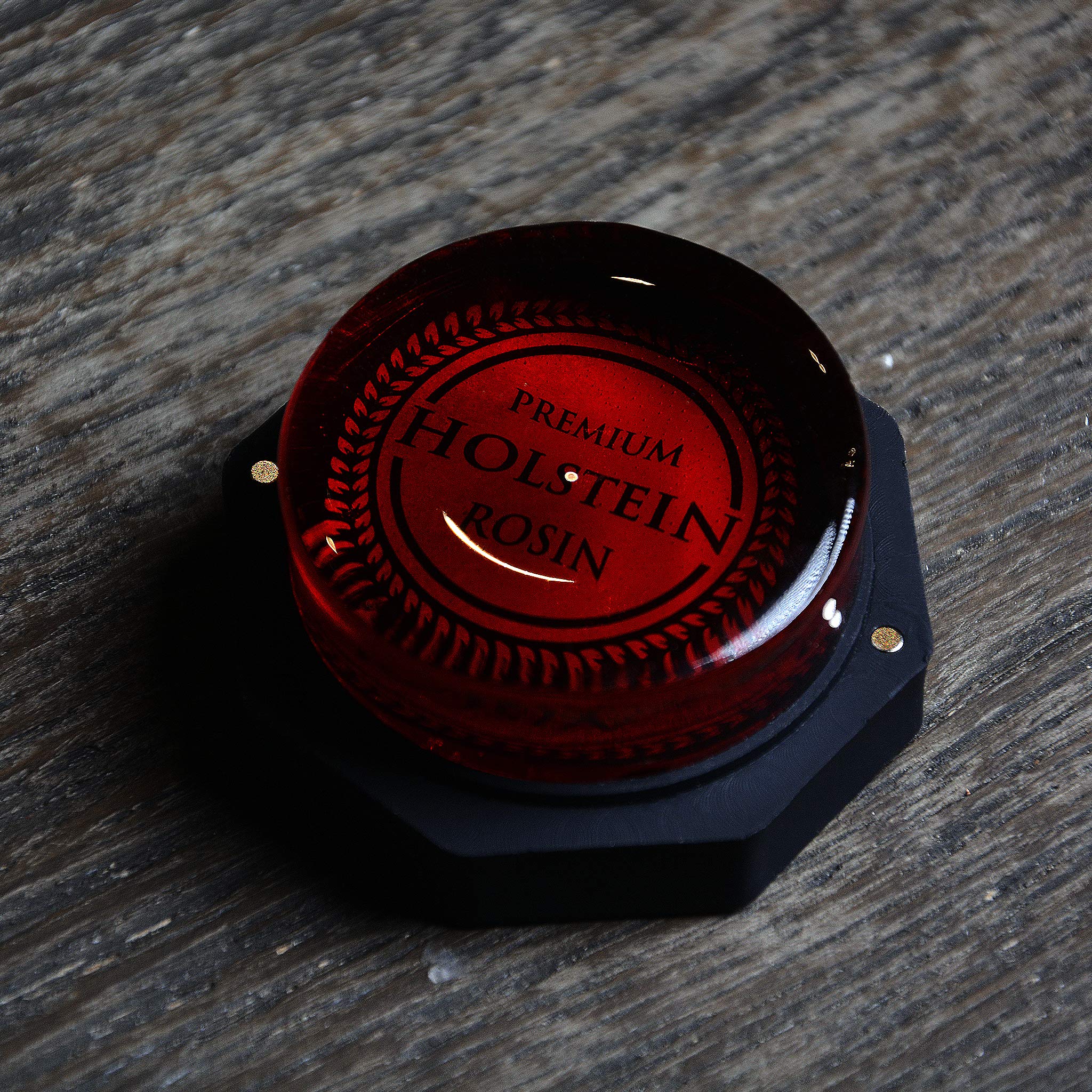 Holstein Premium Violin, Viola, Cello Rosin Red Low Dust Smooth Release With Hard Case