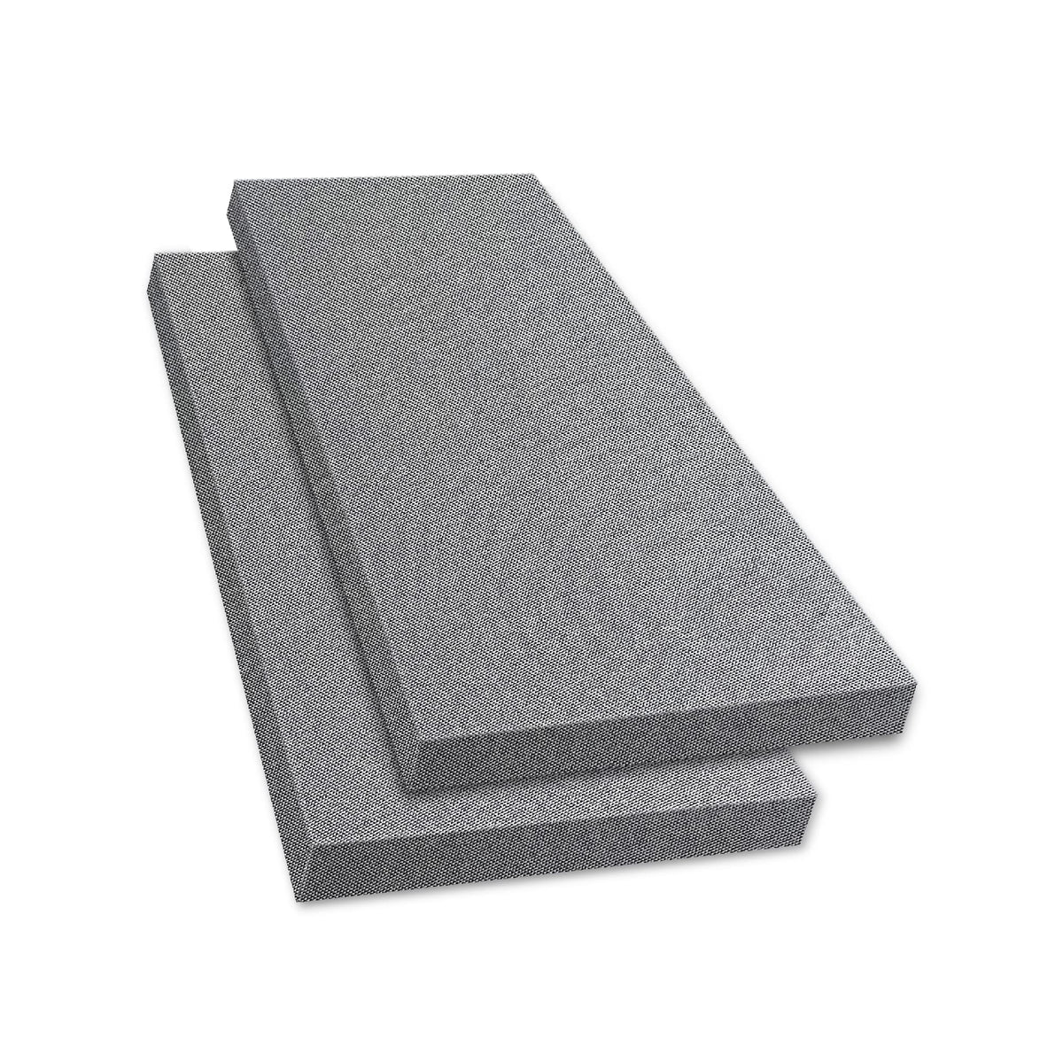 Olanglab Acoustic Panels, 2 Pack 24''X12'' Fabric Wrapped Panel Acoustical Soundproof Wall Panels Sound Absorbing,Decorative Fab