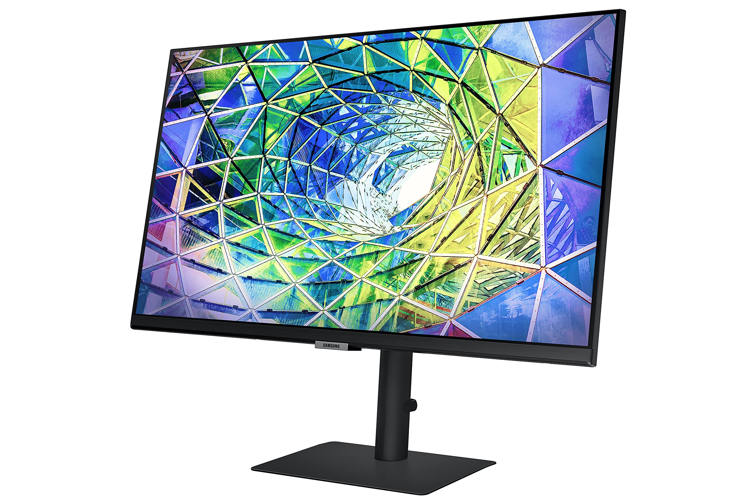 Samsung S80A Computer Monitor, 27 Inch 4K , Vertical , Usb C , Hdr10 (1 Billion Colors), Built In Speakers (Ls27A800Unnxza),Blac