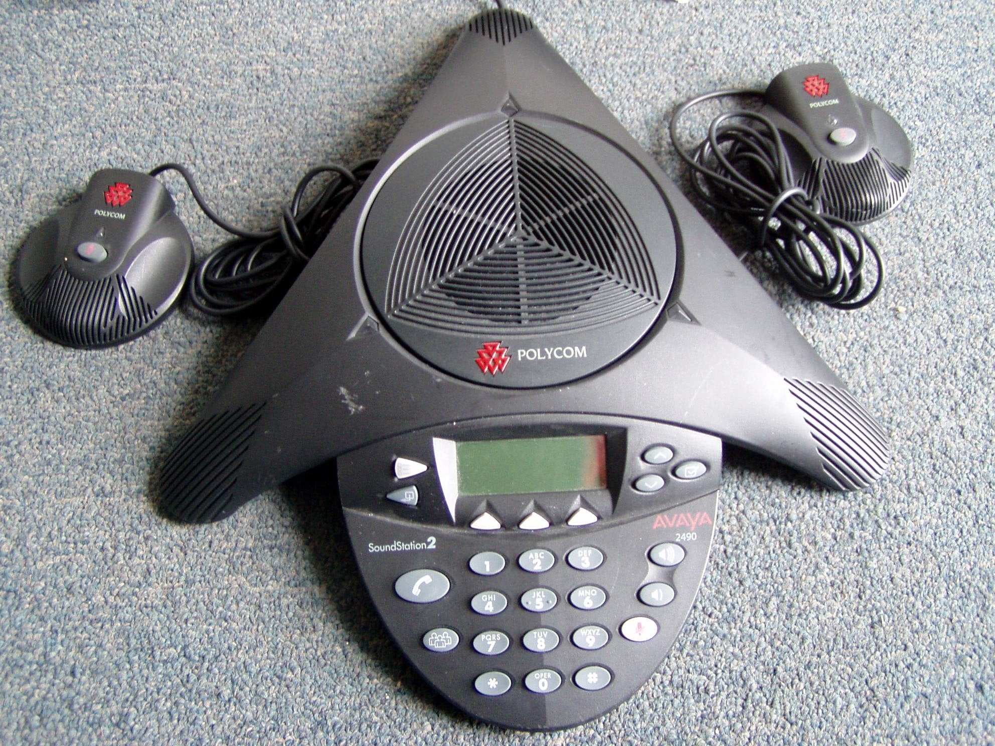 Polycom Soundstation2 Avaya 2490 Conference Phone Expandable