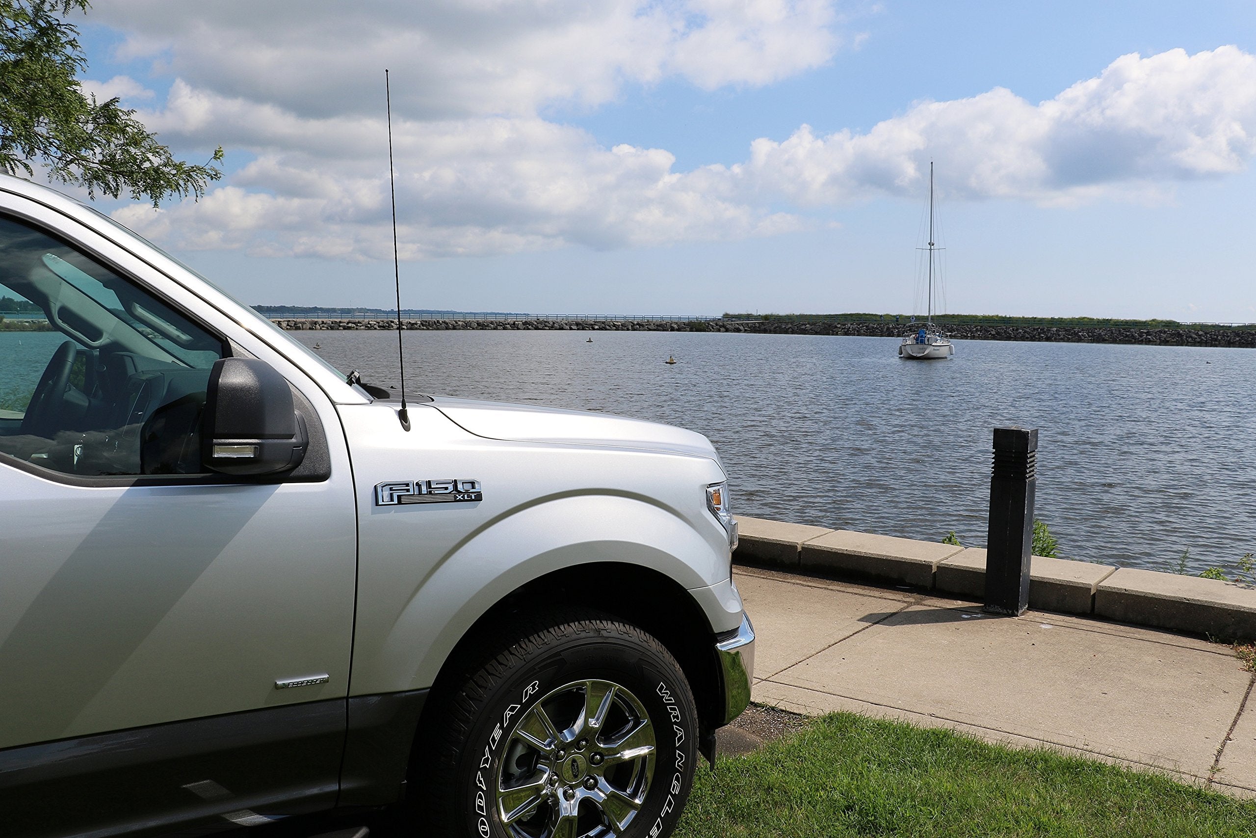 Antennamastsrus   31 Inch Black Antenna Fits Ford F 150, F 250, F 350, F 450, F 550, F 600, F 650 | Dodge Ram 1500, 2500, 3500