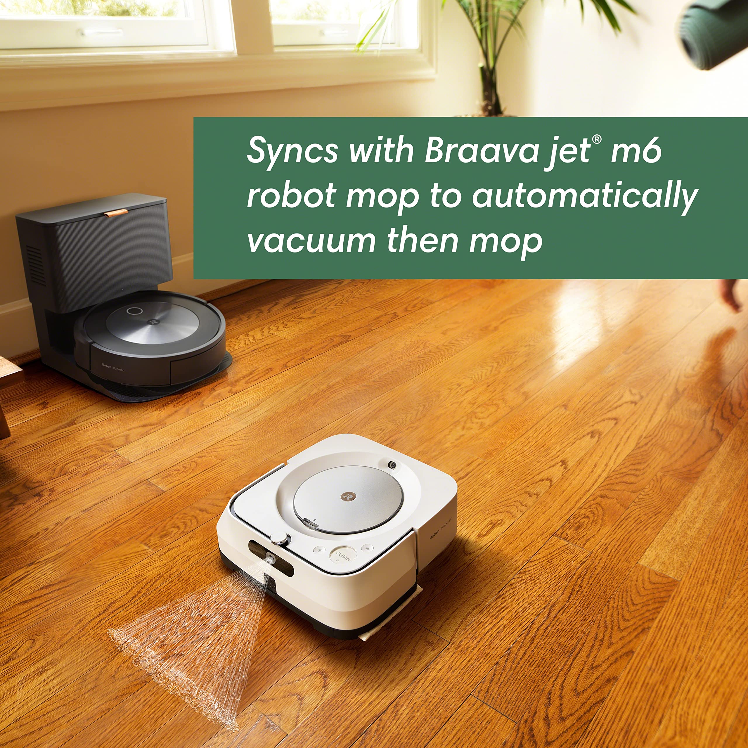 Irobot Roomba J6+ Self Emptying Robot Vacuum   Identifies And Avoids Pet Waste & Cords, Empties Itself For Up To 60 Days, Smart
