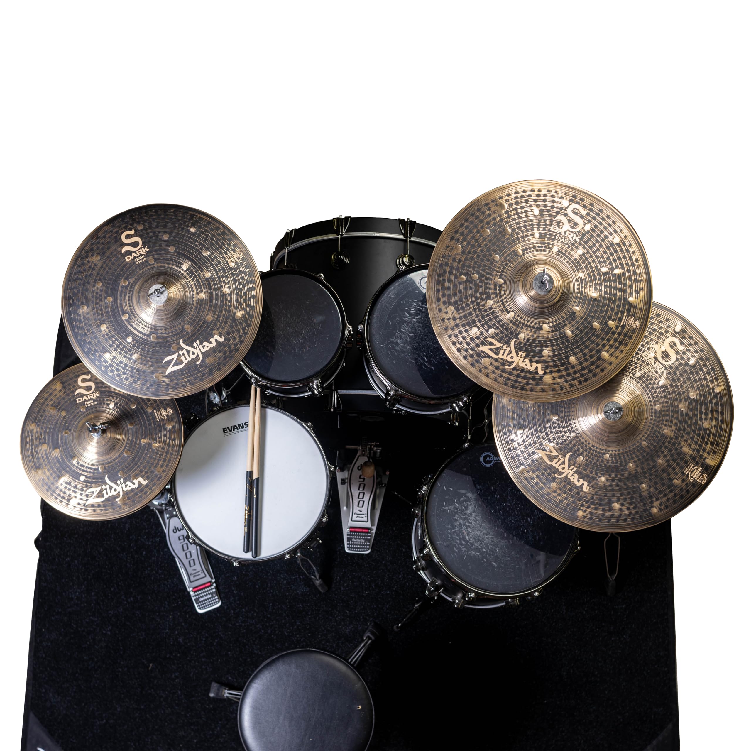 Avedis Zildjian Company S Series 14 Inch Dark Hi-Hats Pair (Sd14Hpr)