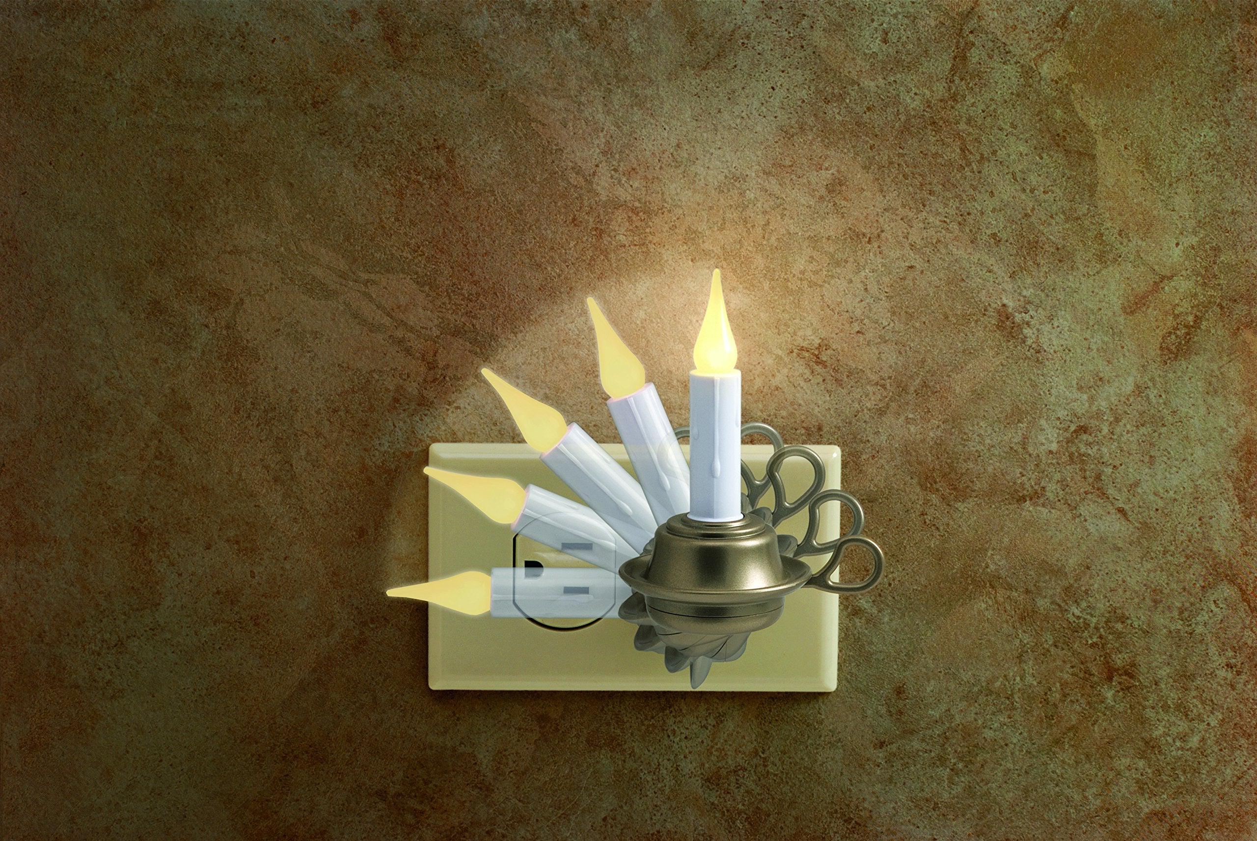 Xodus Innovations Fpc1255P Rotating Led Flameless Candle Night Light Rotating Led Flameless Candle