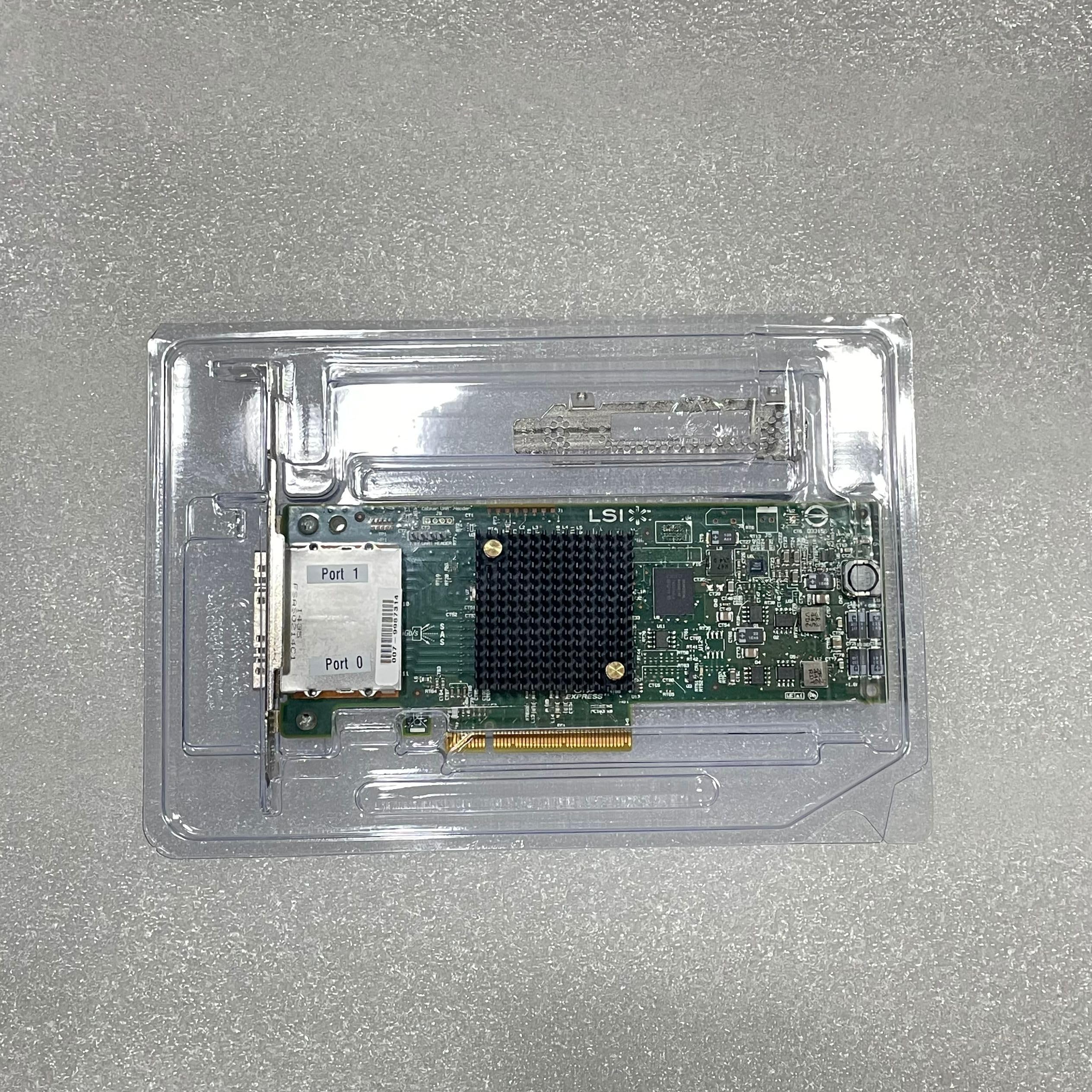Sxtaigood Sas9207-8E 8-Port Pcie Lsi It Mode 9207-8E Sas 6Gb/S External Hba Raid Card