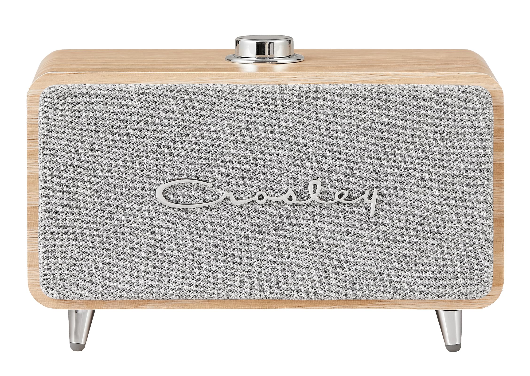 Crosley CR3049ANA Stanza Portable Bluetooth Speaker, Natural