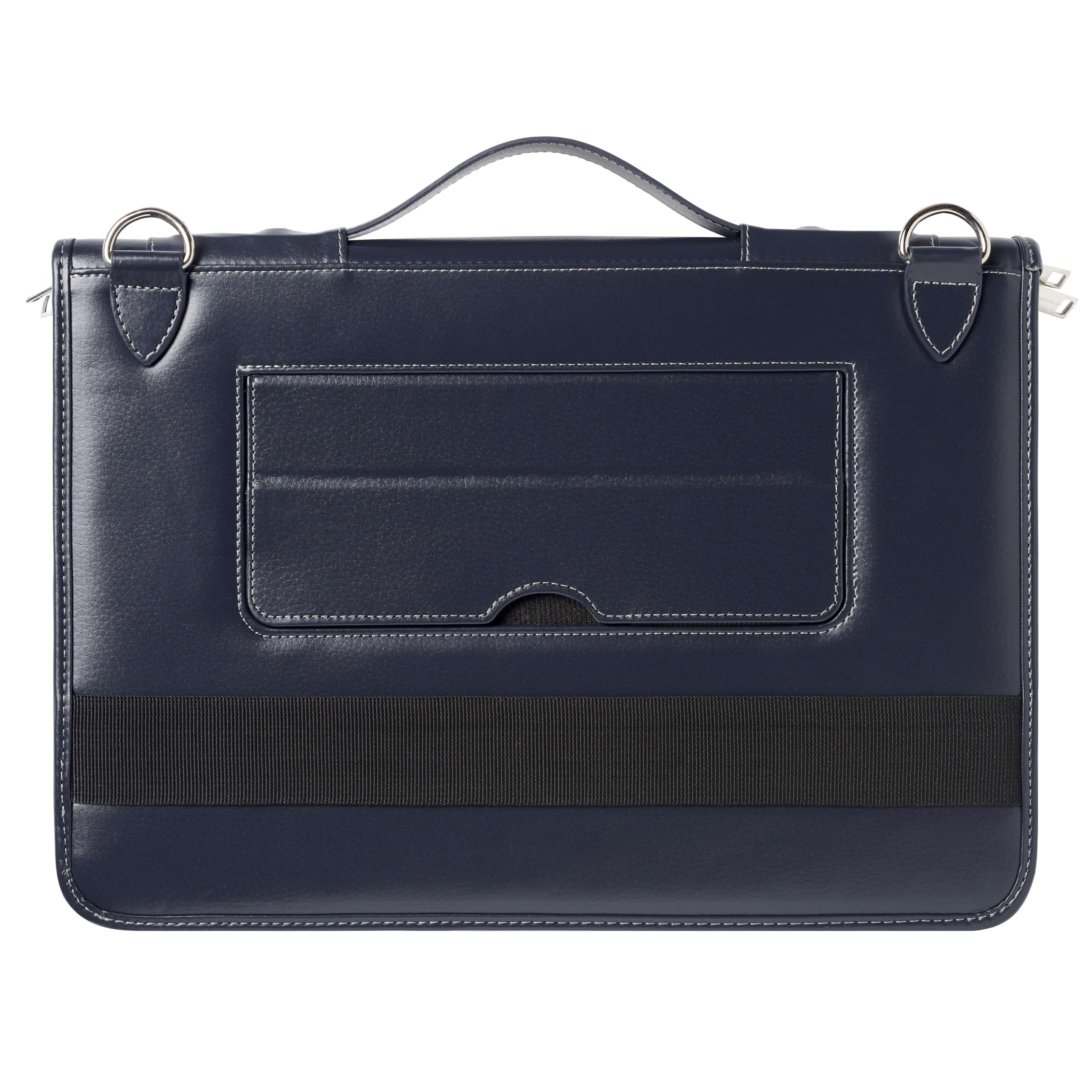 Broonel   Contour Series   Blue Heavy Duty Leather Protective Case   Compatible With Lg Gram 16 16Z90R K.Aa78A1 16'' Laptop