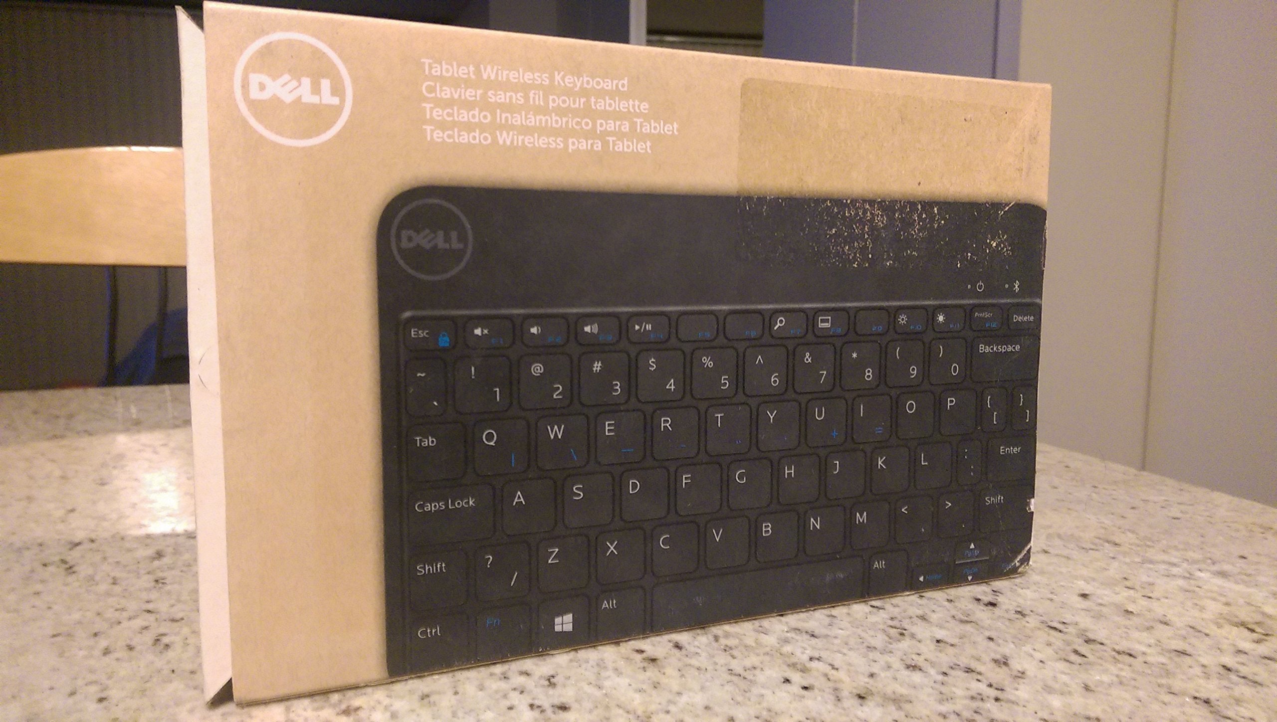 Dell Wireless Keyboard/Bluetooth for Dell Tablet 8 Pro US English (460-BBHL)