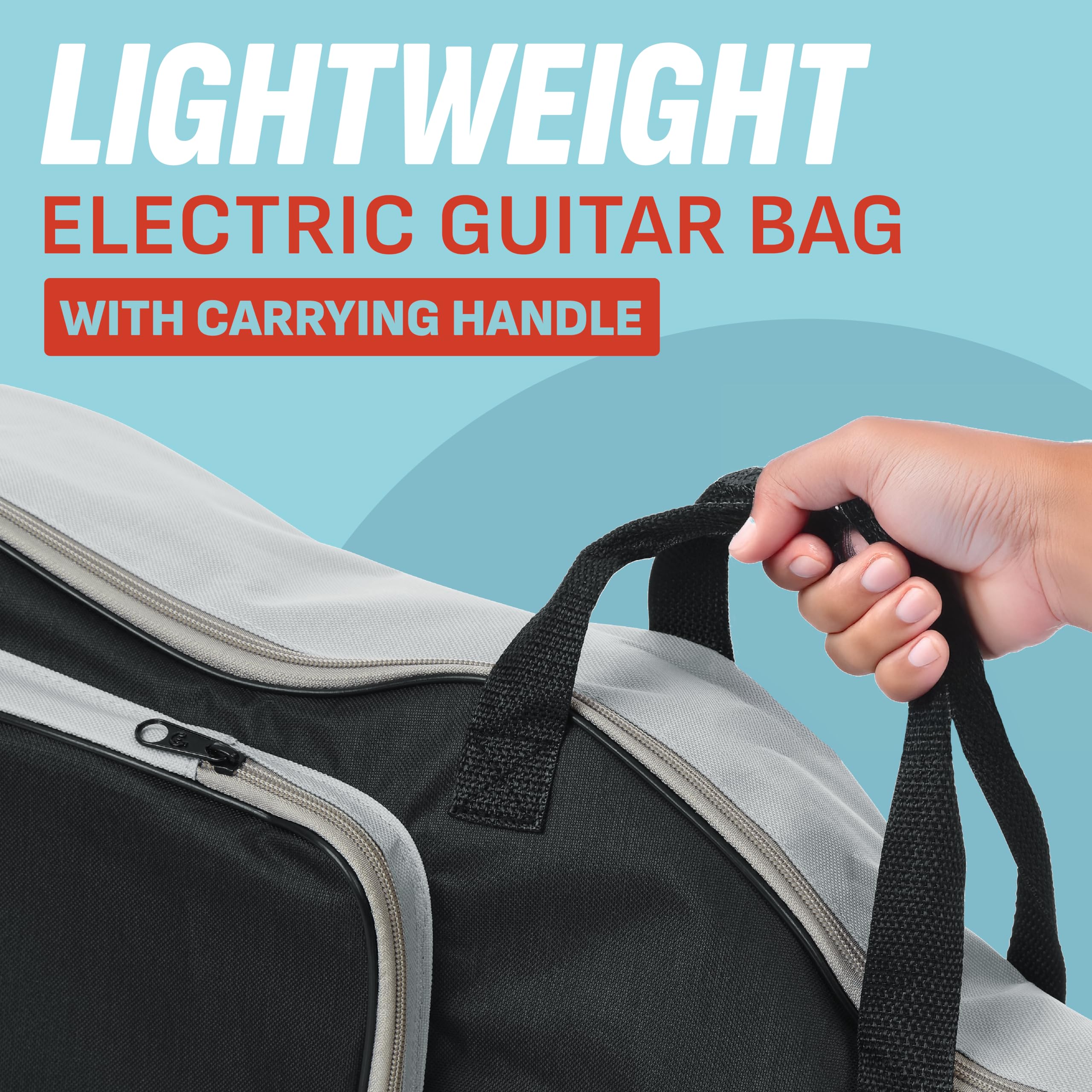 Wayfinder By Gator Cases Lightweight Electric Guitar Gig Bag With Large Accessory Pocket And Adjustable Backpack Straps; (Wf-Gb-