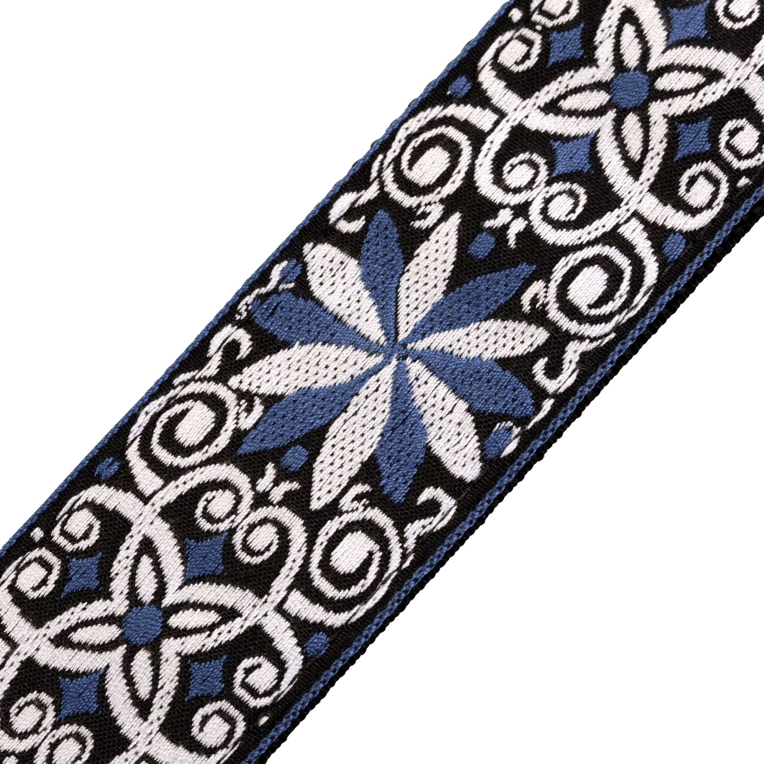 Levys Leathers M8Ht-10 2 Jacquard Weave Hootenanny Guitar Strap