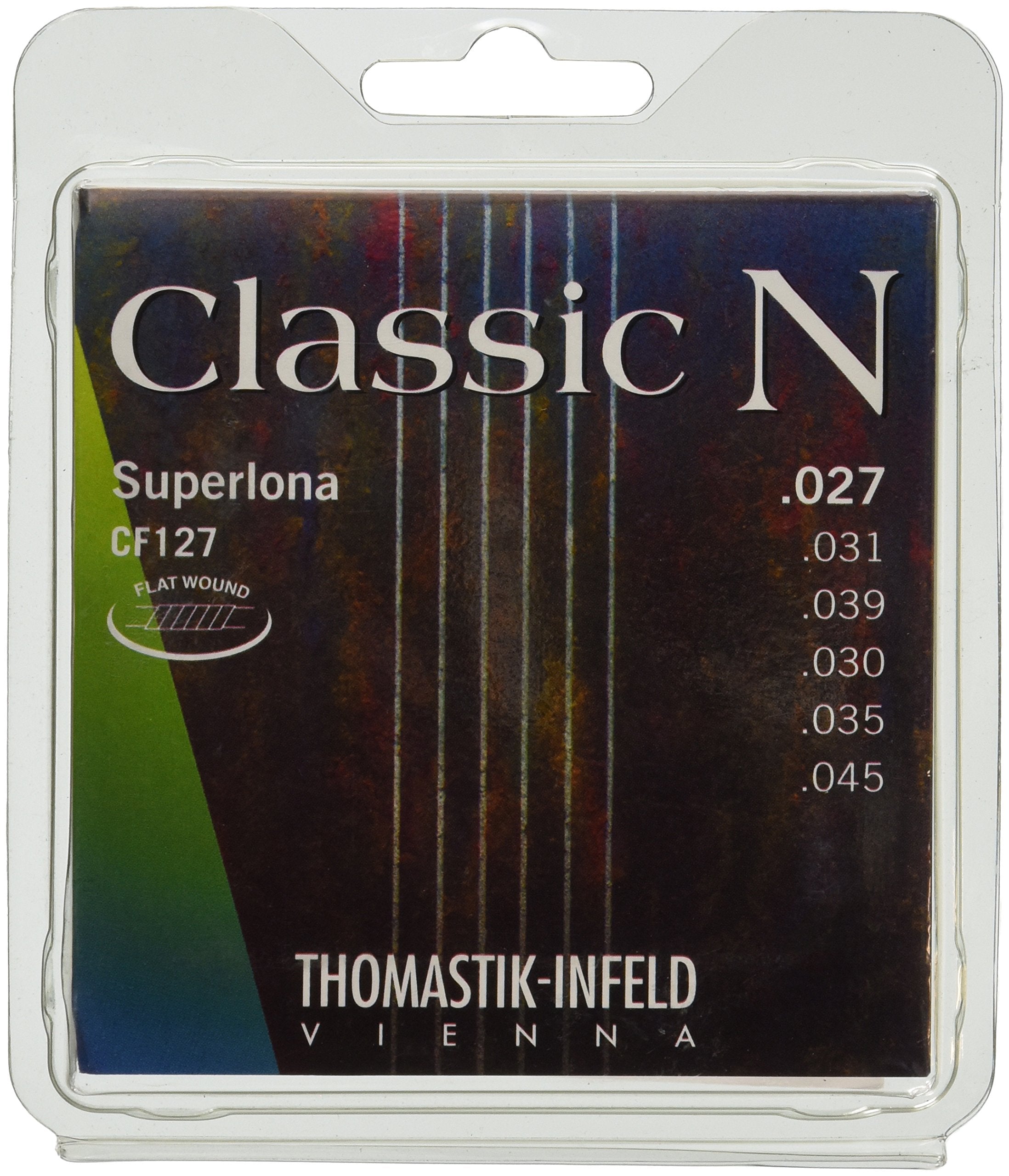 Thomastik Infeld Cf127 Classical Guitar Strings: Classic N Series 6 String Set Strings E, B, G, D, A, E Set