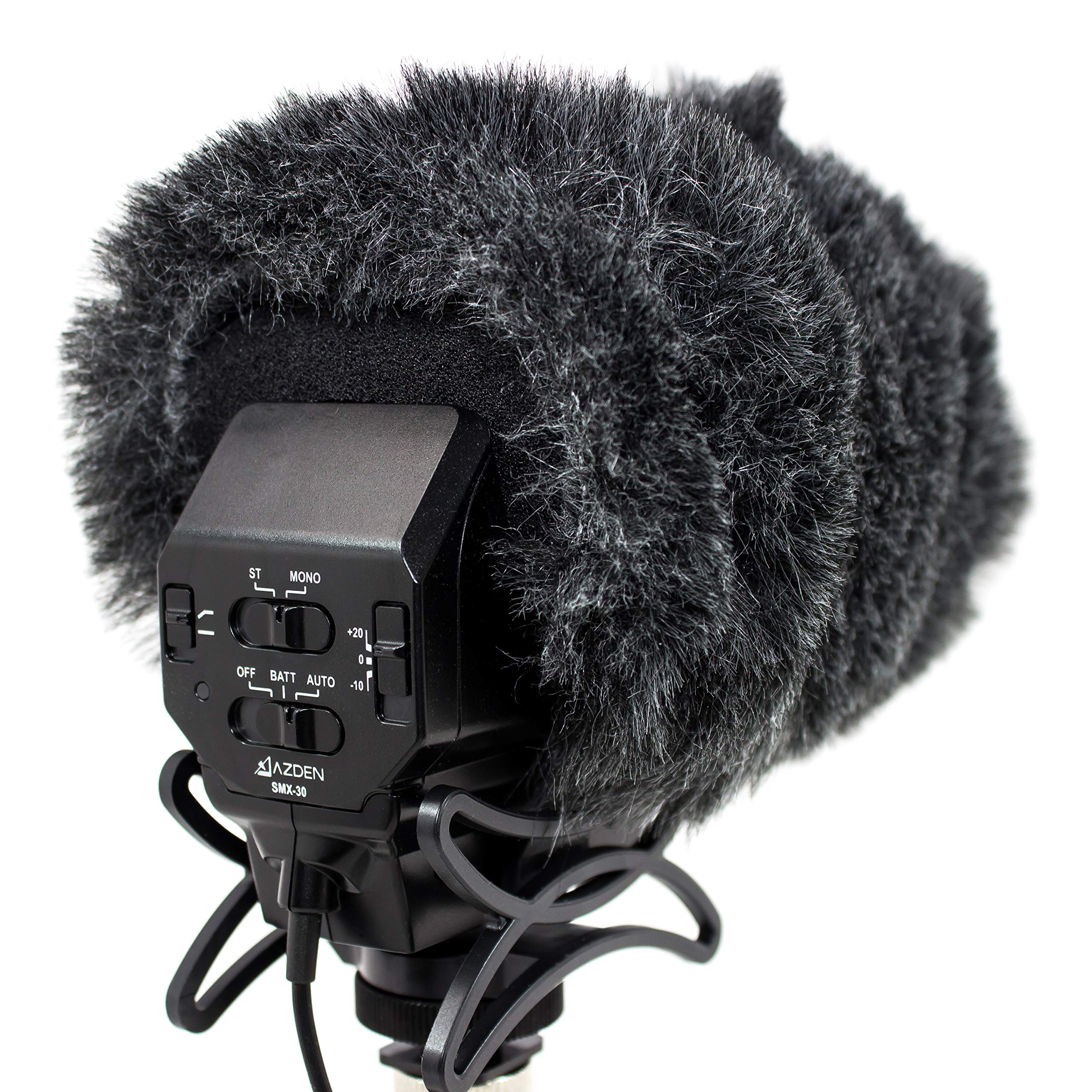 Azden Sws 30 Furry Windshield Cover For Smx 30 Microphone