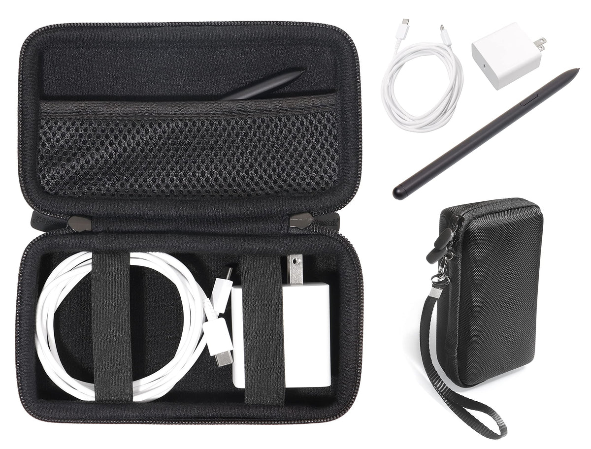 Casesack Case For Samsung Galaxy Book Charger, Compatible With Samsung Galaxy Book Pro 360, Pro, Flex, Flex2, With Mesh Pocket F