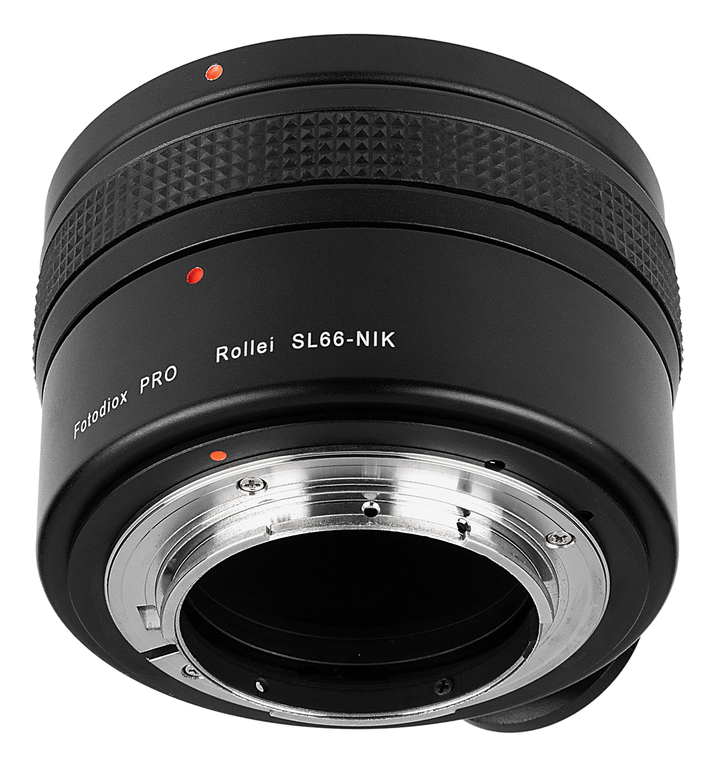 Fotodiox Pro Lens Mount Adapter - Rolleiflex Sl66 (Rollei Sl66E, Sl66X, Sl66Se) Series Lens To Nikon Slr/Dslr Camera (W/Built-In