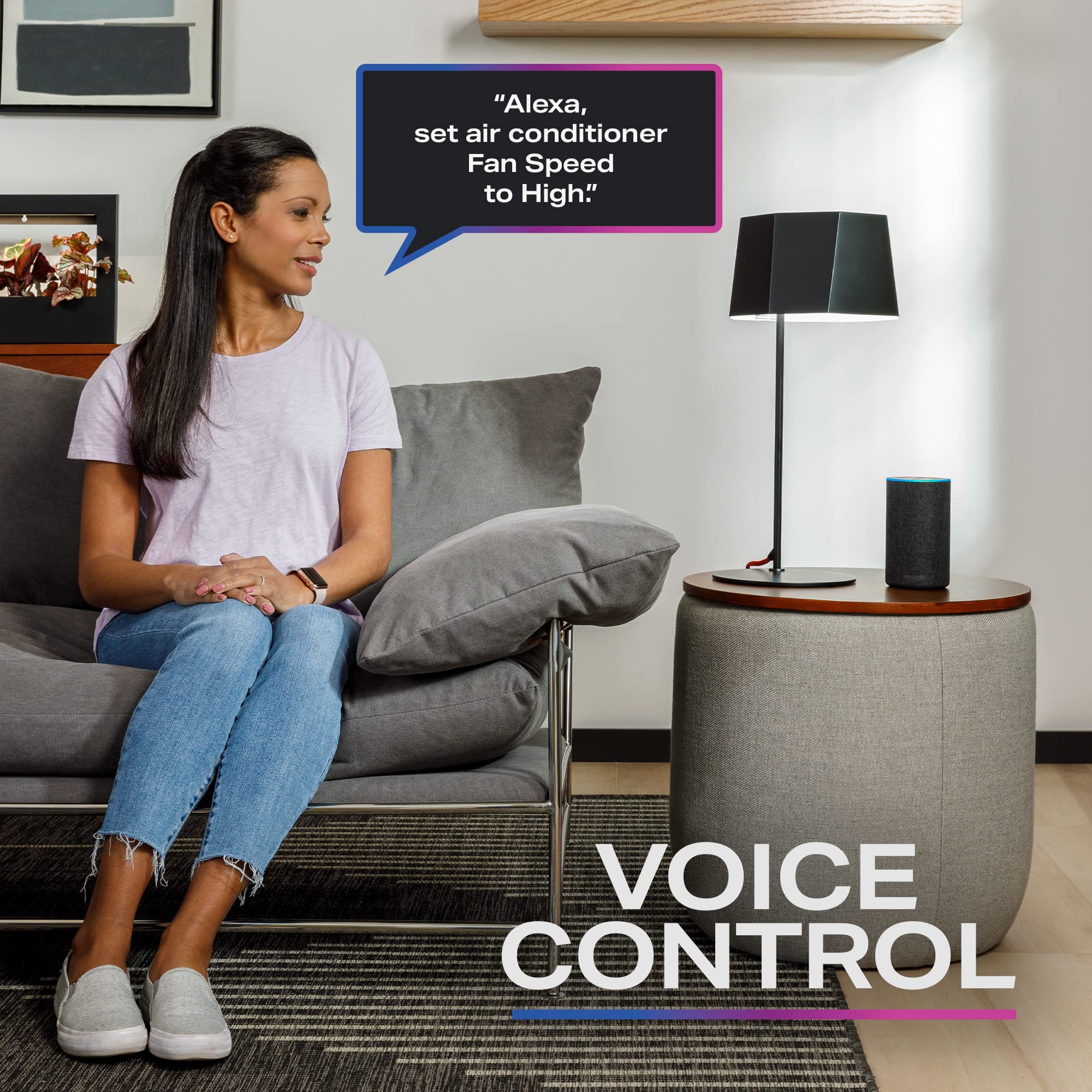 Ge Profile Ultra Quiet Window Air Conditioner 6,200 Btu, Wifi Enabled, Ideal For Small Rooms, Easy Installation With Included Ki