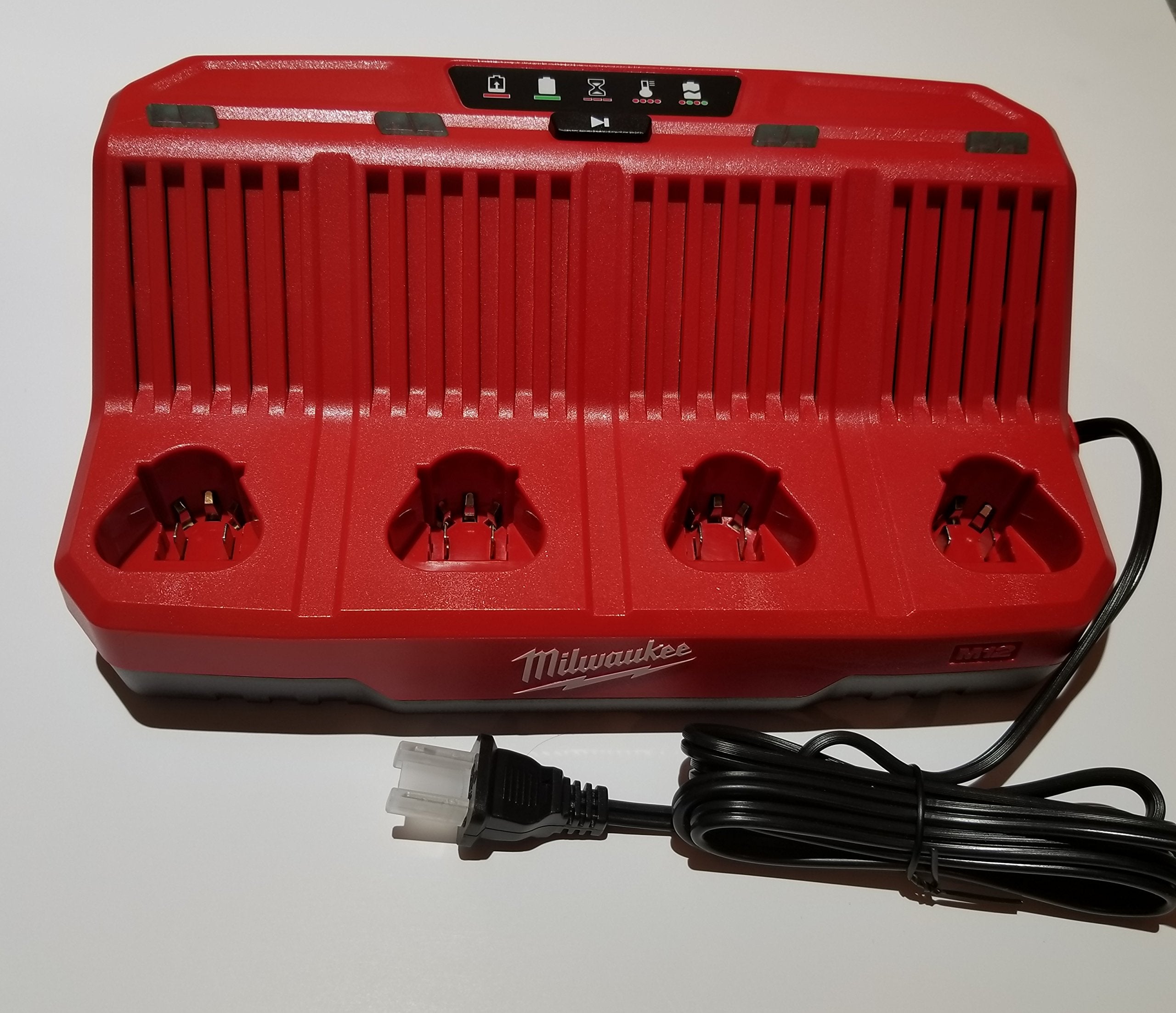 Milwaukee 48-59-1204 M12 Four Bay Sequential Charger