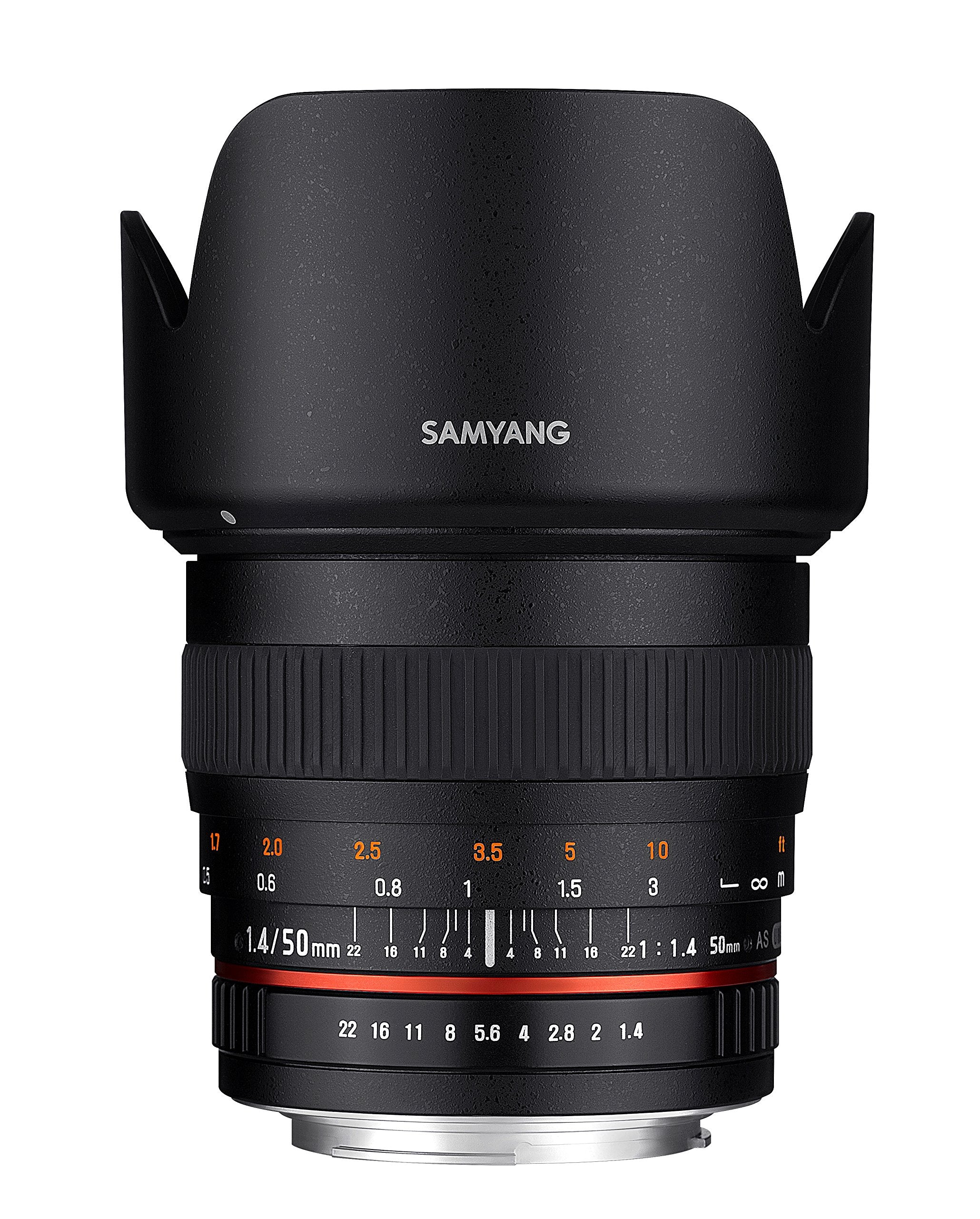 Samyang Sy50M C Ef Cameras Standard Prime Lens Fixed Prime For Canon Eos Ef Digital Slr