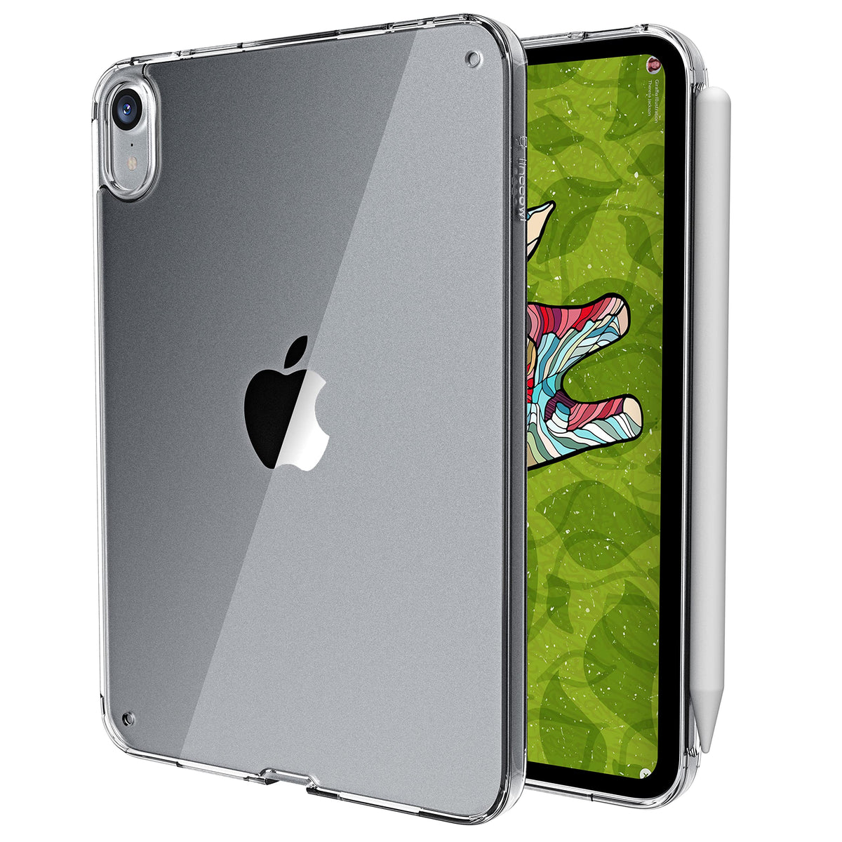 Tineeowl Arctic Ipad Mini 6 Ultra Thin 2021 Crystal Clear Case, Supports Apple Pencil Charging And Touch Id, Tpu Bumper (Clear)