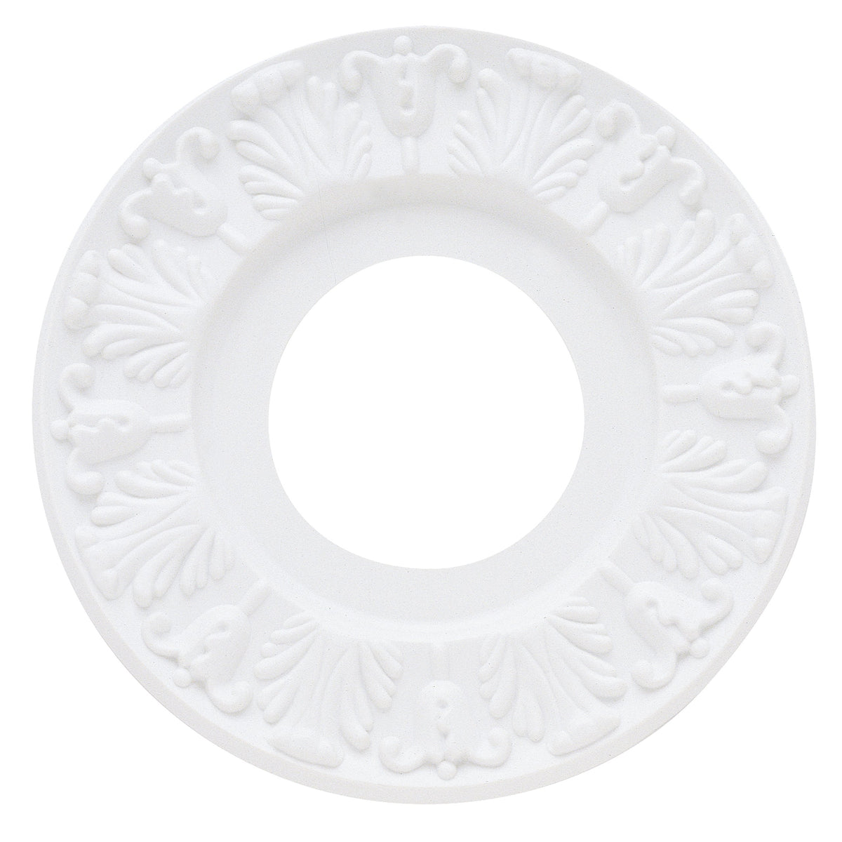 Westinghouse Lighting 7702700 Victorian Ceiling Medallion 10 Inch Dia, White Finish, 1 Pack