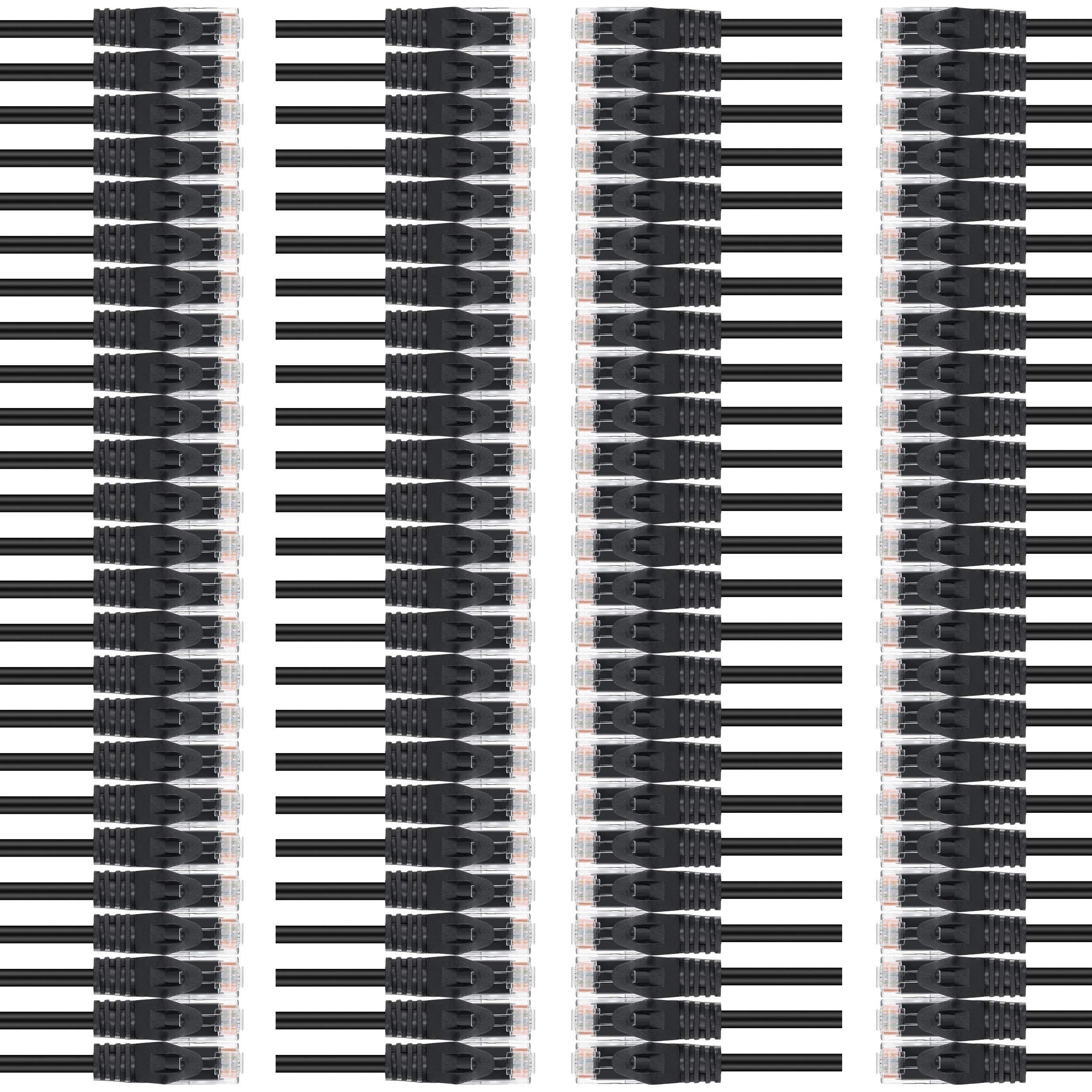 Gearit Cat6 Cable 1 Ft (100 Pack)   Cat6 Ethernet Cable, Cat 6 Ethernet Cable, Cat6 Patch Cable, Cat 6 Patch Cable, Cat 6 Cable,
