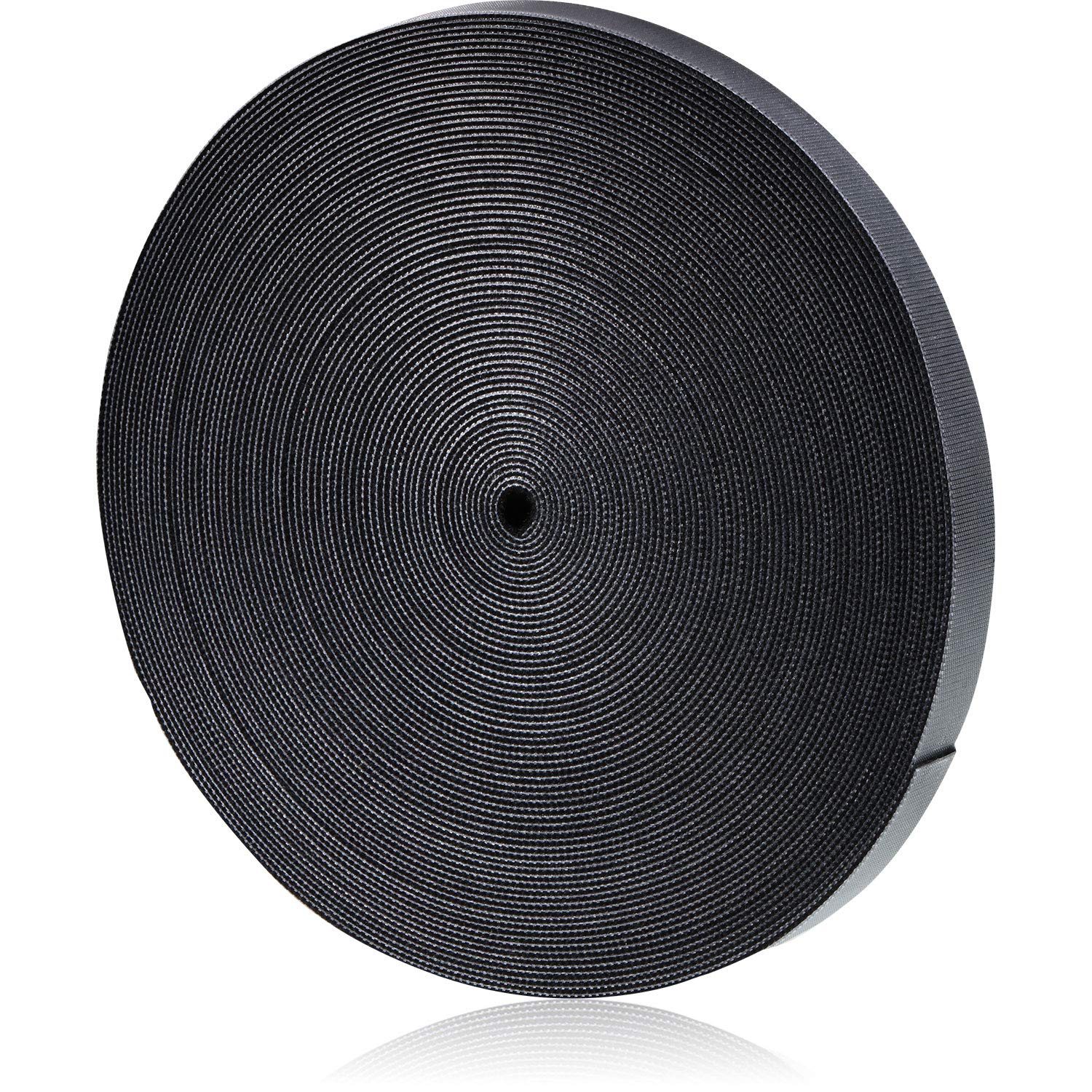 Fastening Tape Cable Ties Reusable Fastening Nylon Tape Double Side Hook Roll Hook And Loop Straps Wires Cords Management Wire O