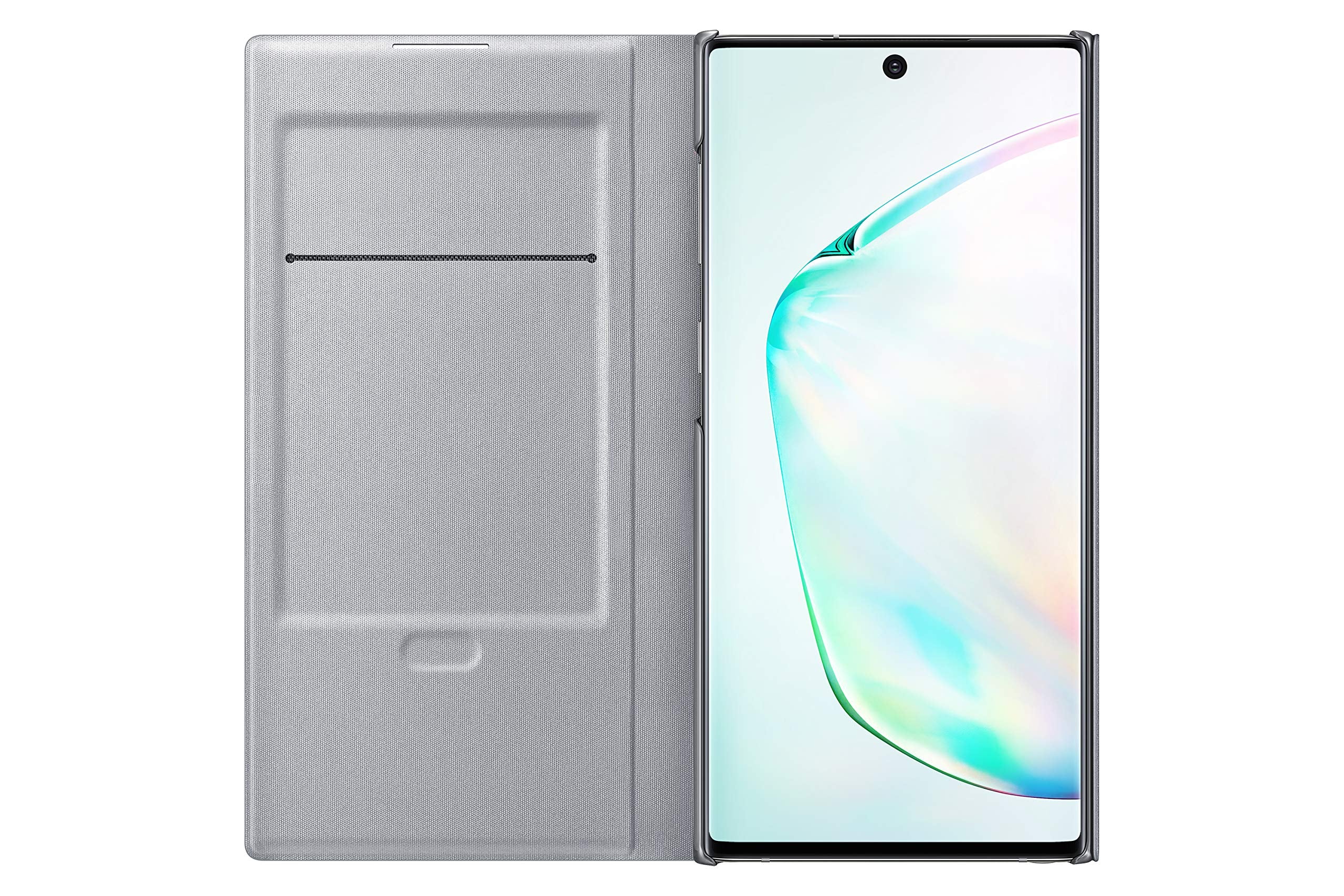 Samsung Original Galaxy Note 10 Led View Cover Case - Silver
