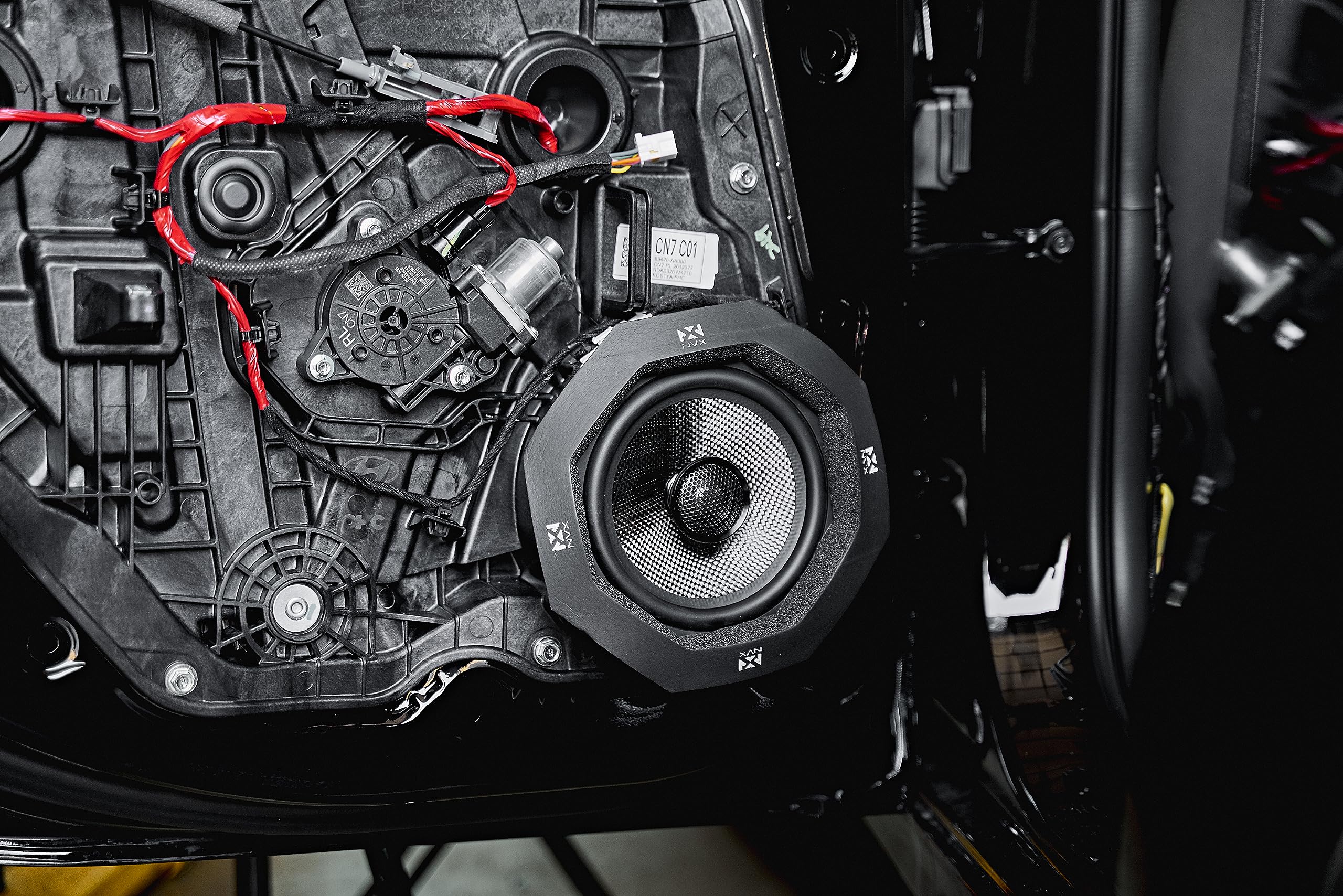 Nvx Xsp652 6.5 Car Speakers, 600W Max, 200W Rms, 2-Way 6-1/2 Inch Coaxial W/ 1 Silk Dome Tweeters & Built-In X-Overs, Easy To In