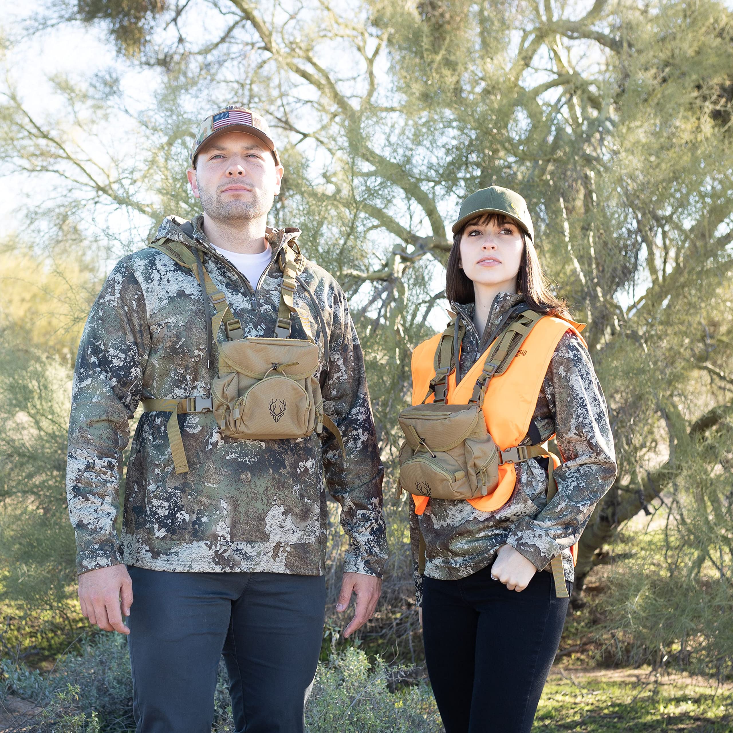 Boundless Performance Binocular Harness Chest Pack   Our Bino Harness Case Is Great For Hunting, Hiking, And Shooting   Binoc St