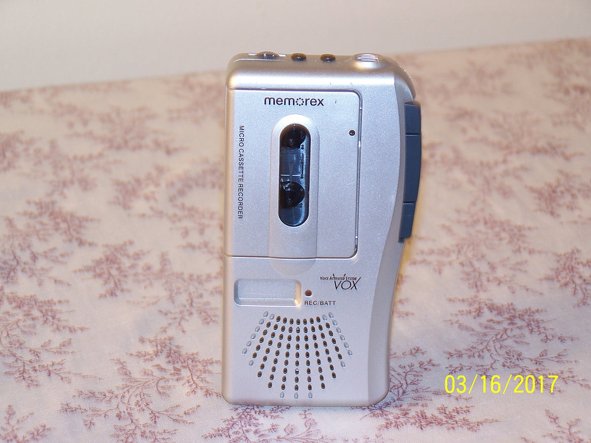 Memorex Mb2186A Micro Cassette Player Voice Recorder Vox Voice Activated