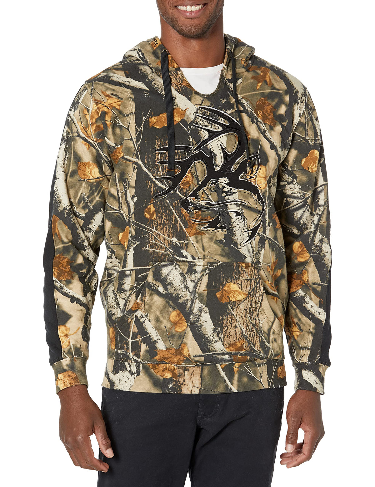 Legendary Whitetails Mens Standard Outfitter Hoodie, Big Game Field Camo, X Large