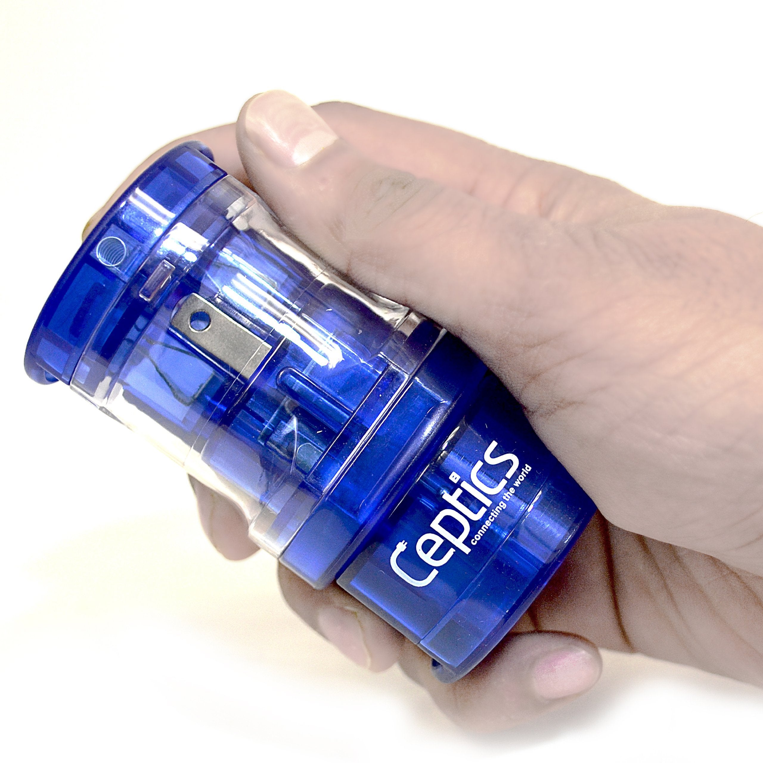 Ceptics Travel Adapter Plug Compact Worldwide International Kit   Works In Europe, Asia, China, England, Italy, New Zealand, Aus