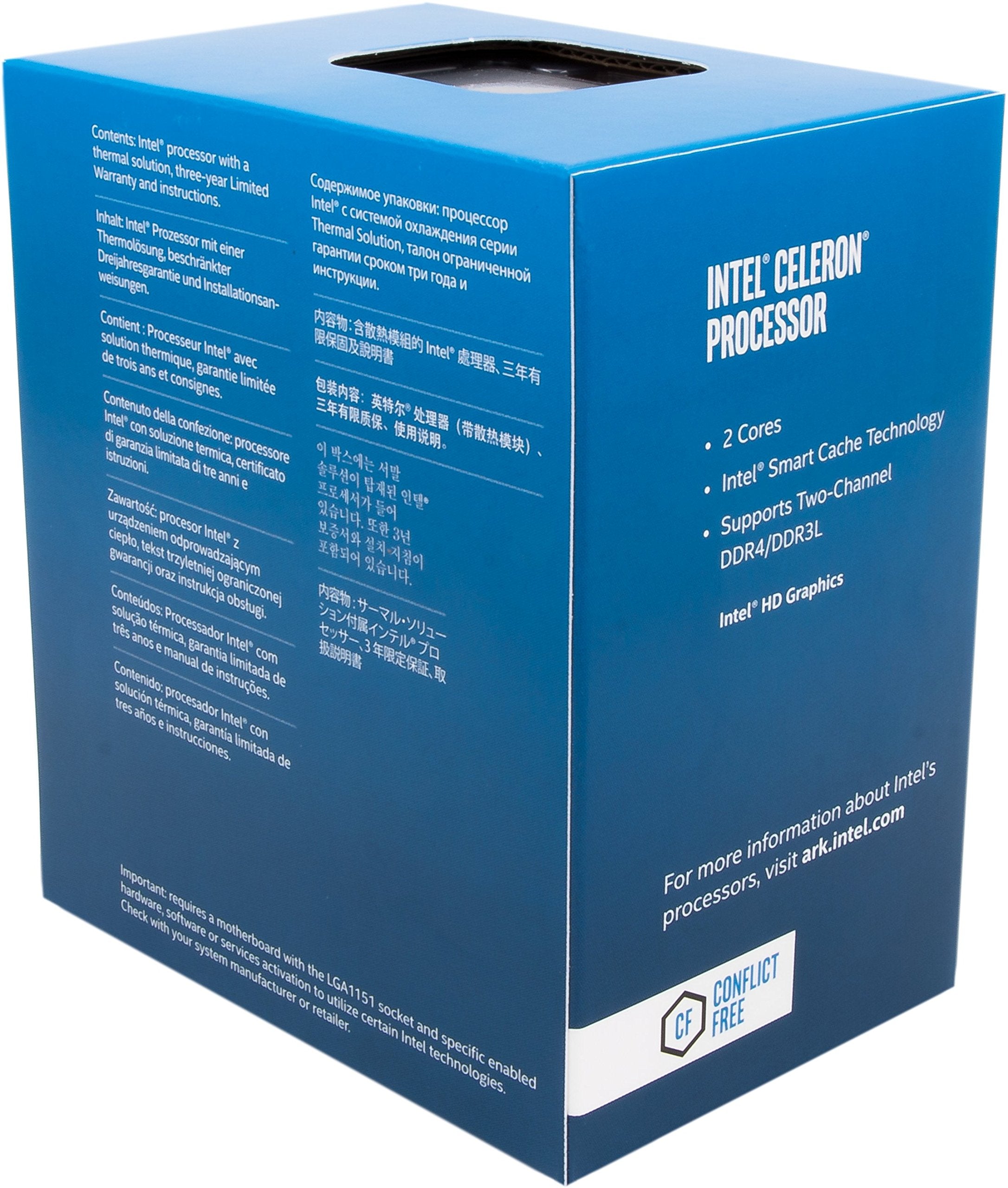 Intel Bx80677G3930 7Th Gen Celeron Desktop Processors