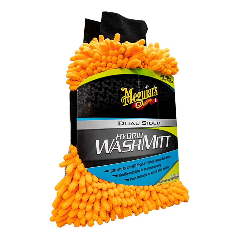 Meguiar&#39;S Hybrid Wash Mitt - Extremely Plush Microfiber Wash Mitt F/Gently Waxing While Washing,WBAUVA001346367