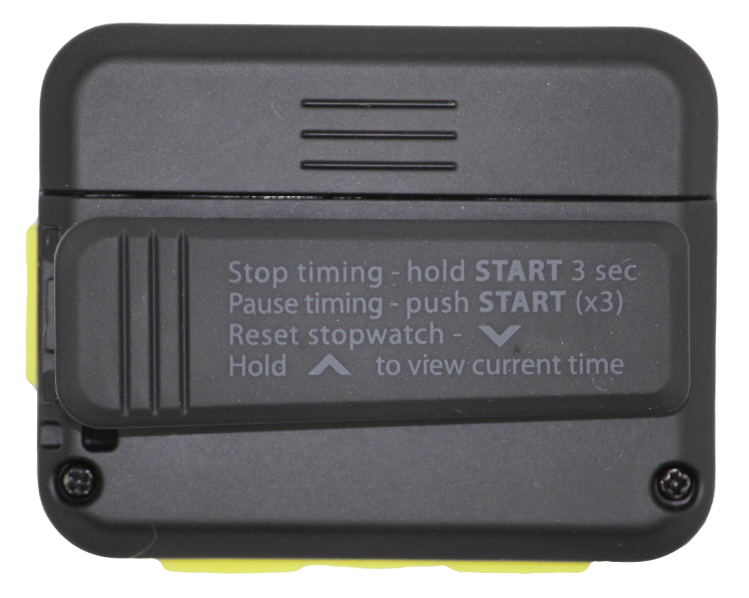 Gymboss Minimax Interval Timer And Stopwatch - Black/Yellow Softcoat