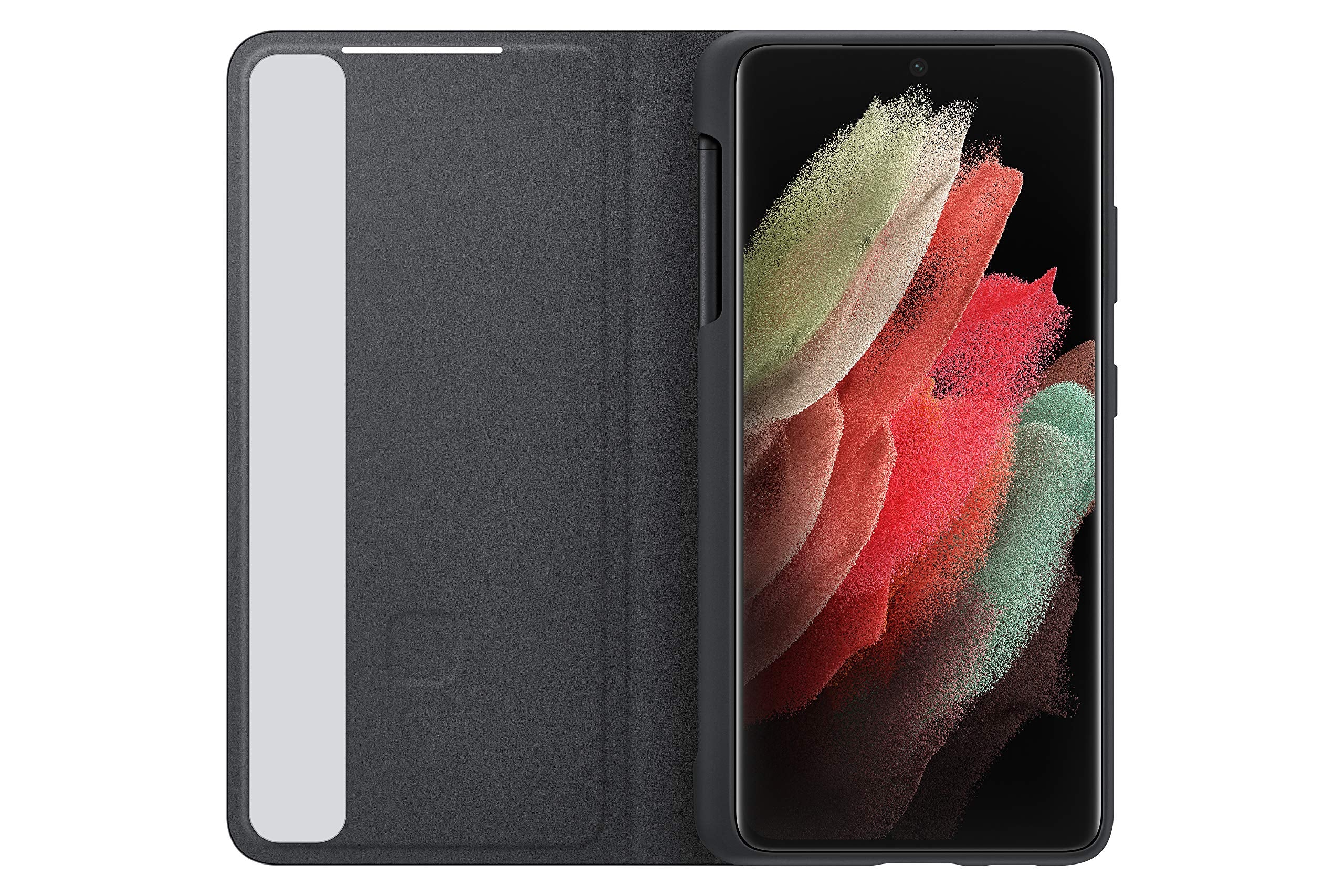 Samsung Galaxy S21 Ultra S View Flip Case With S Pen Bundle   Black (Us Version)