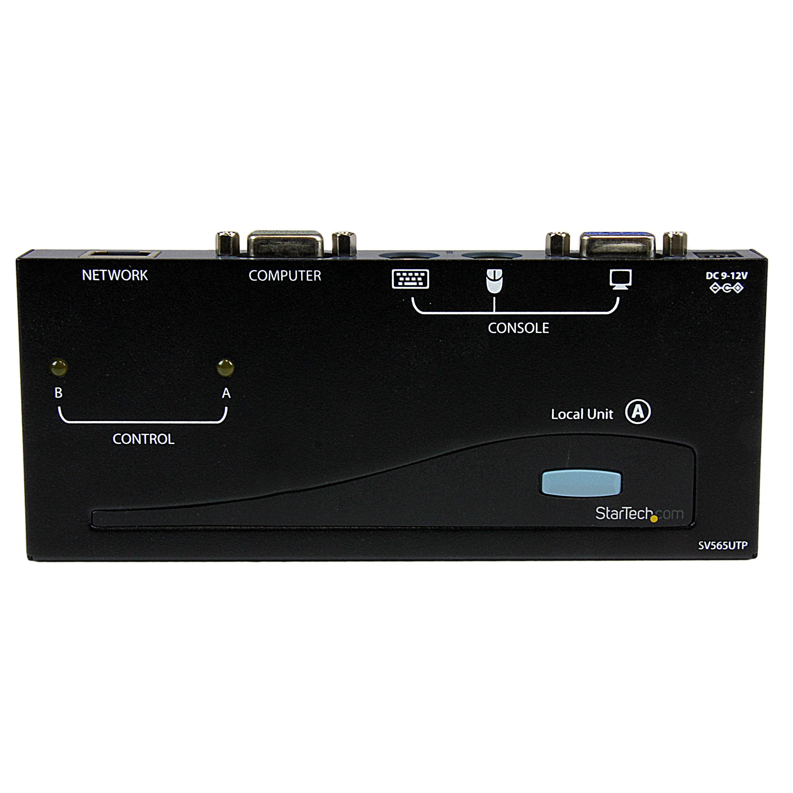 Startech.Com Usb Ps2 Kvm Console Extender Cat5 Extender   Kvm Extender   Up To 500 Ft (Sv565Utp)