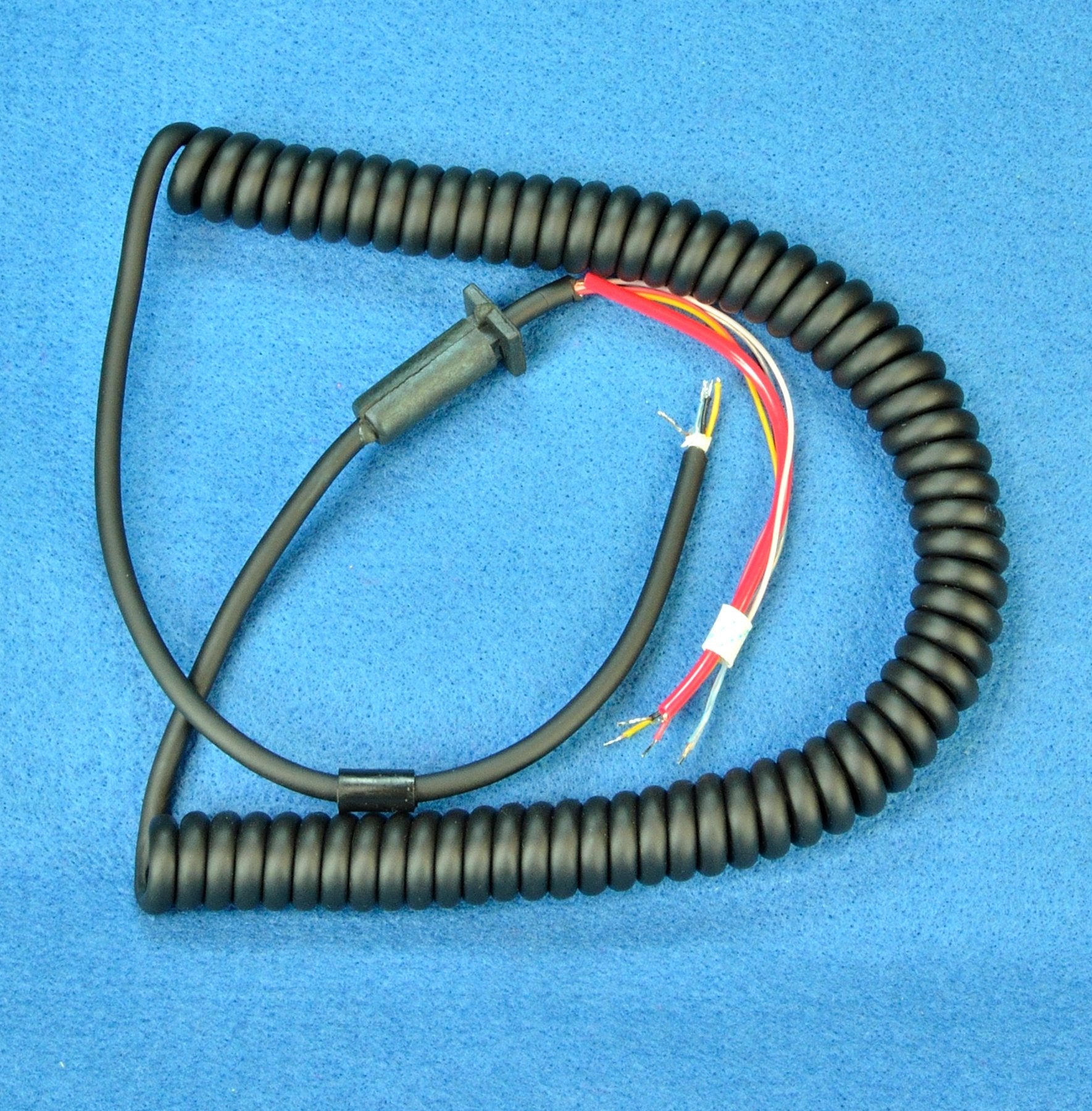 Replacement Mic Cord   6 Wire   10 Ft Coiled   Cb / Ham Radio   Workman Mil10