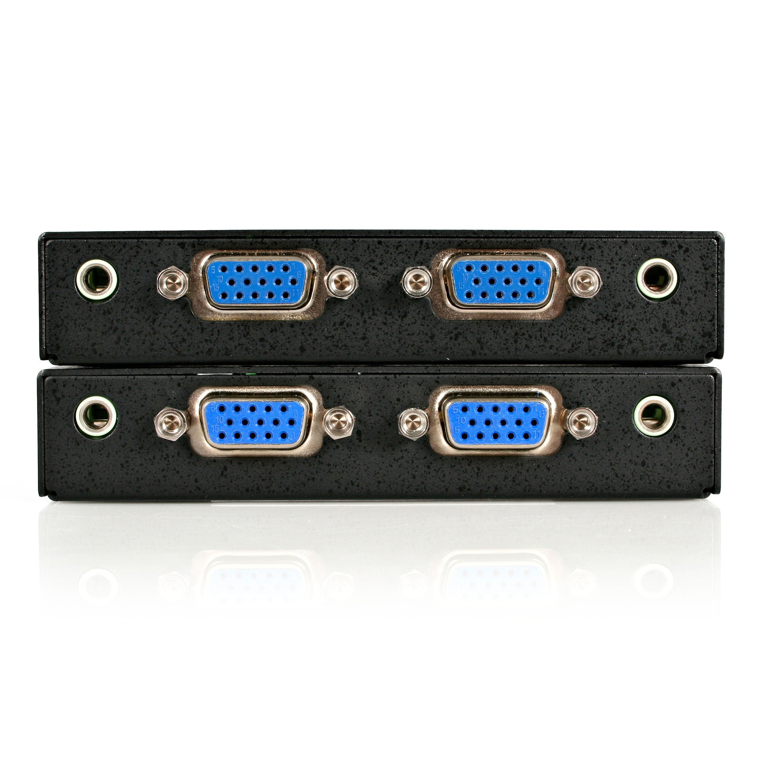 StarTech.com VGA Video Extender over Cat 5 with Audio   Up to 500ft (150m)   VGA over Cat5 Extender   1 Local and 1 Remote , TAA (ST122UTPA)