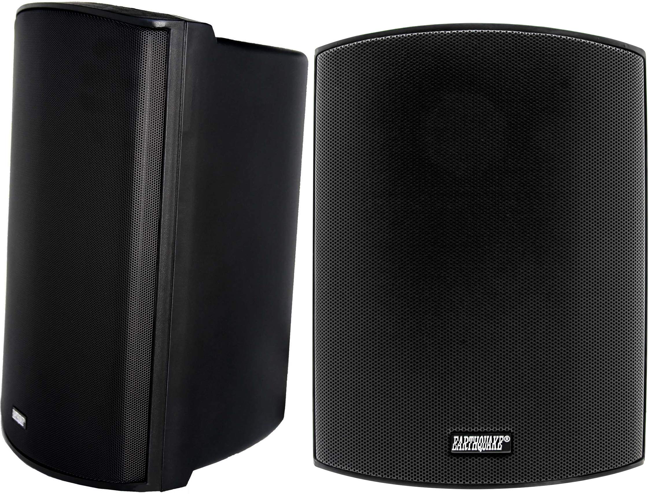 Earthquake Sound AWS502B AllWeather Indoor/Outdoor Speakers (Matte Black, Pair)