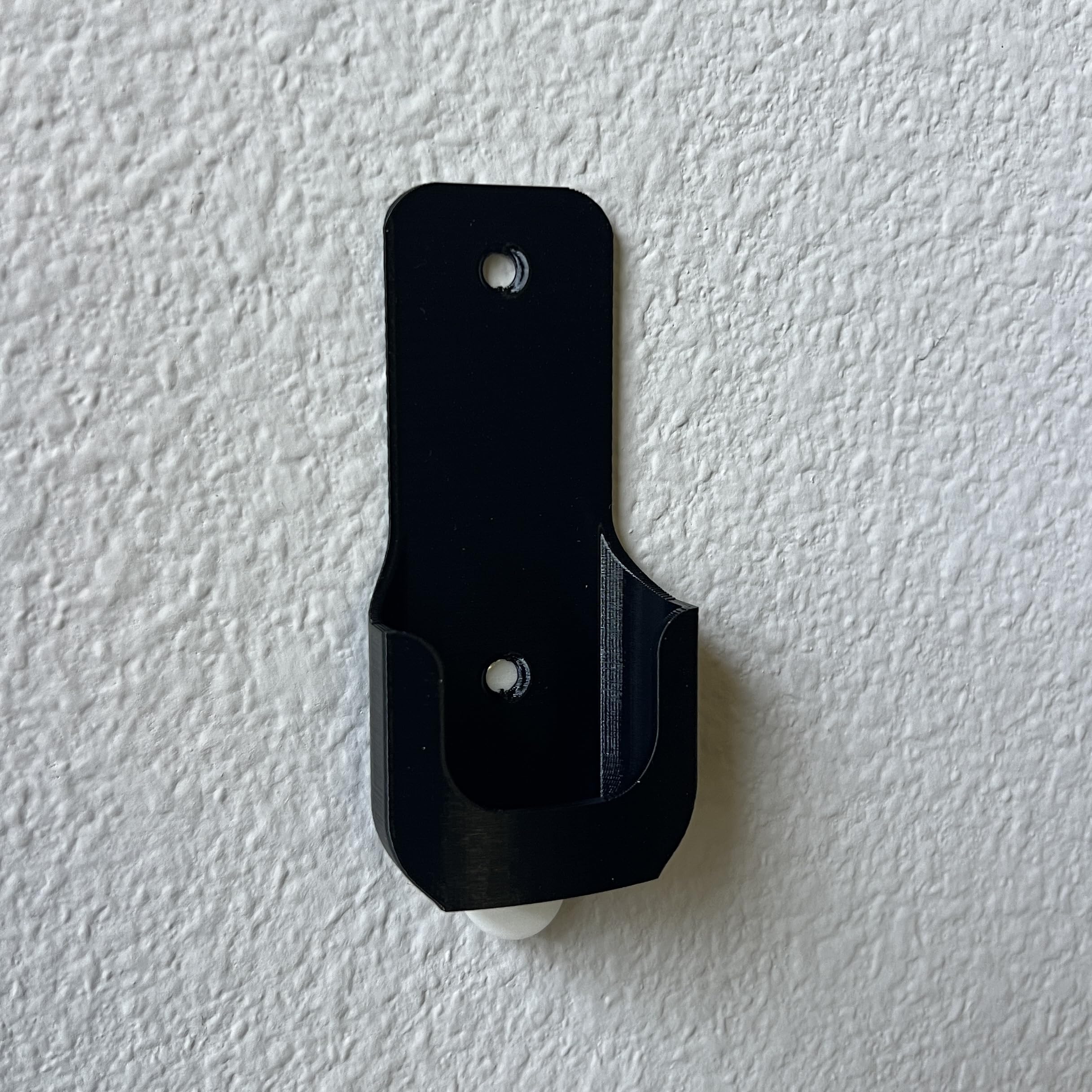 Wall Holder Mount For Hunter Ceiling Fan Remote (3D Printed In The Usa) (Black)