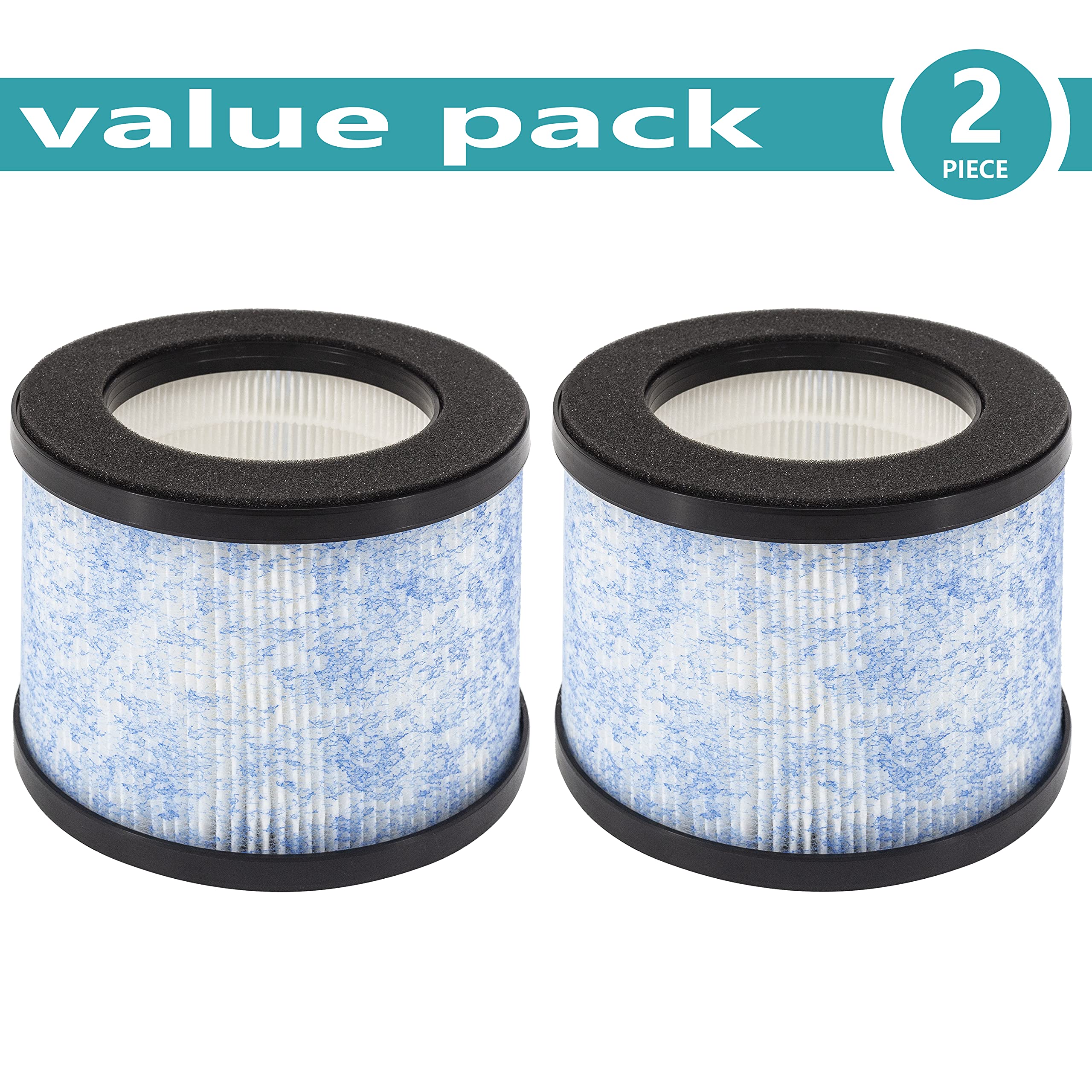 Lhari 2 Pack H13 Ma 01Cw True Hepa Filter Replacement, Compatible With Miko Ibuki Air Purifier C102