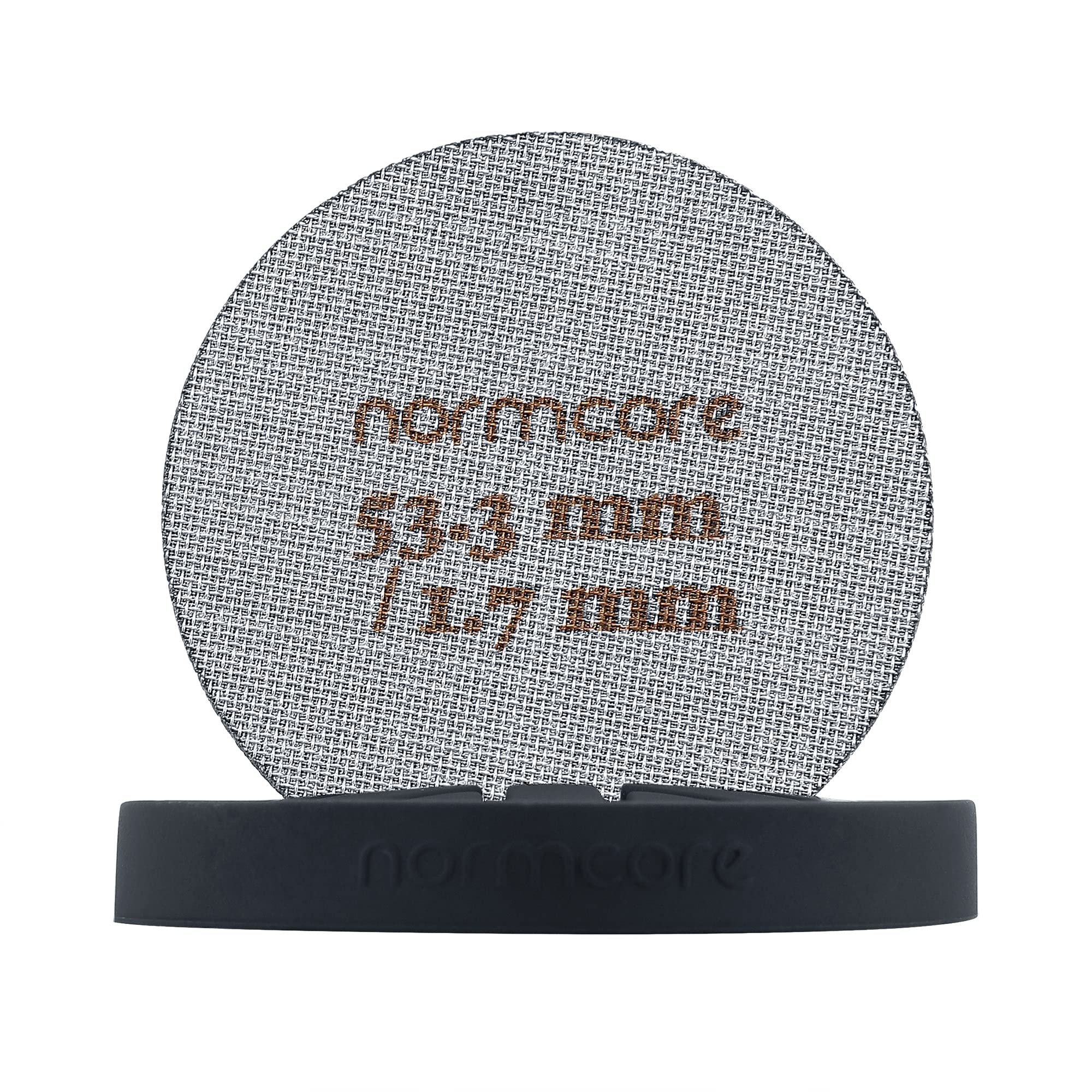 Normcore 2 Packs 53.3Mm Puck Screen With Stand   Reusable Contact Shower Screen With Silicone Holder   1.7Mm / 1.0Mm Thickness 1