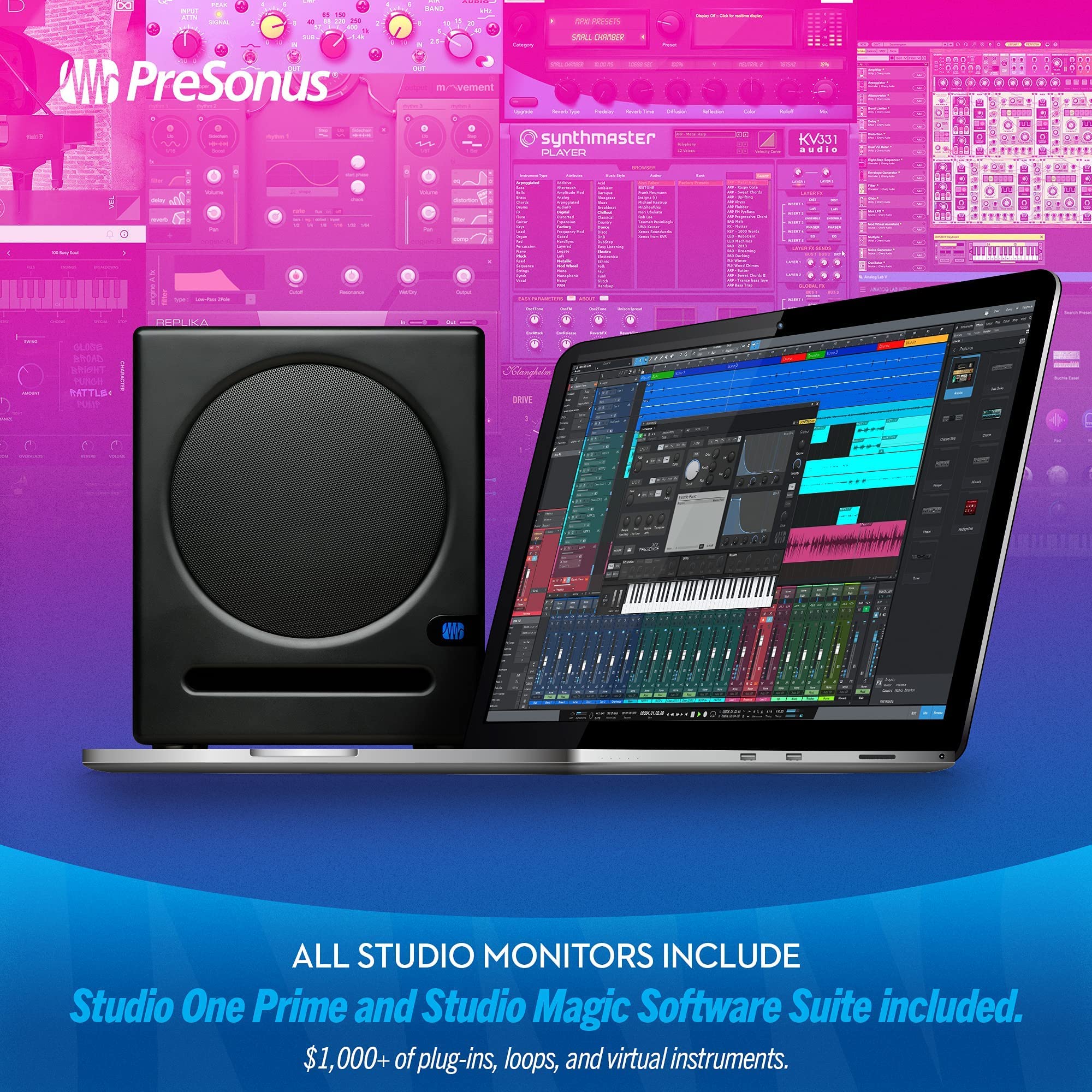 Presonus Eris Sub 8 Compact Studio Subwoofer