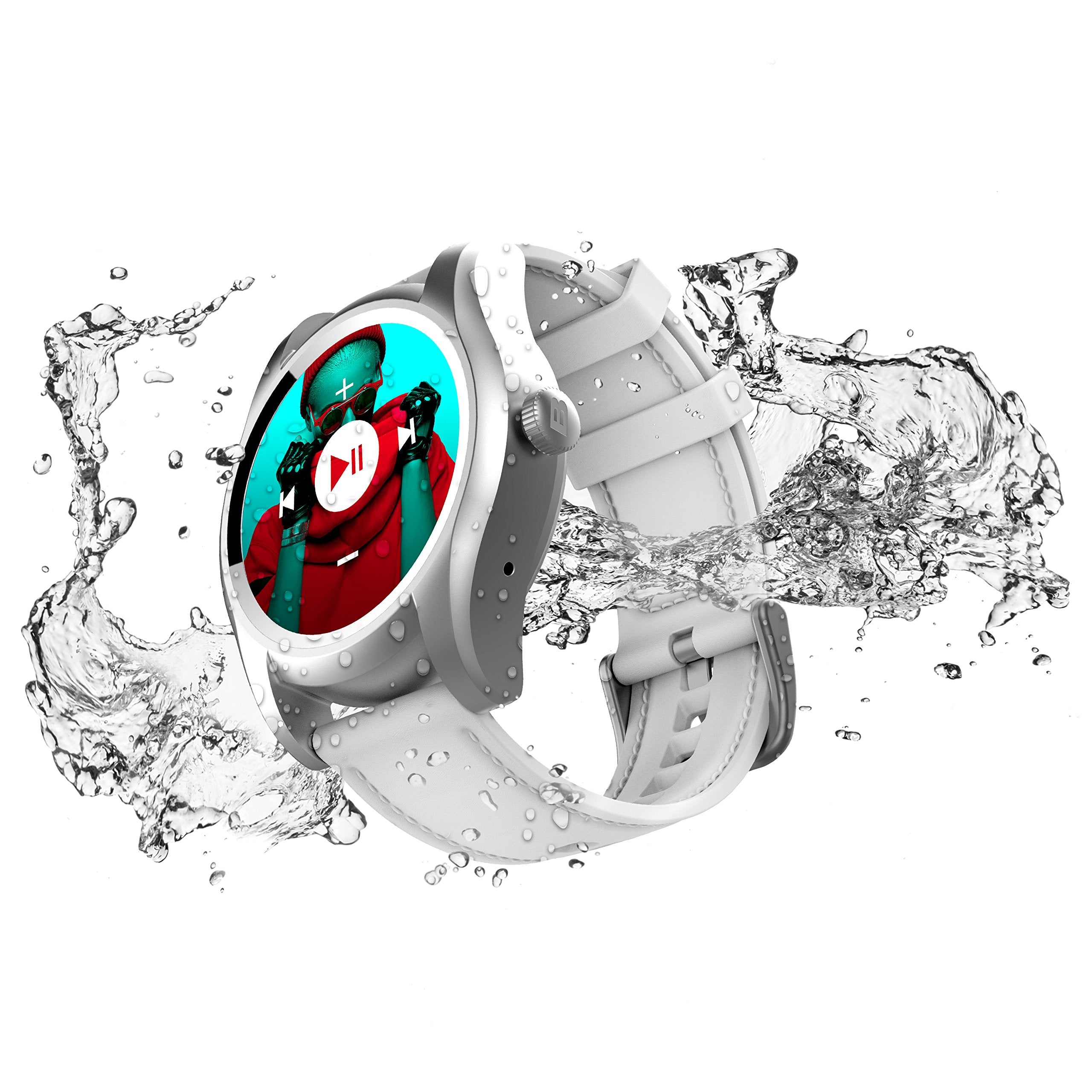 Blu X Link - Smartwatch Compatible With Android And Ios -Silver