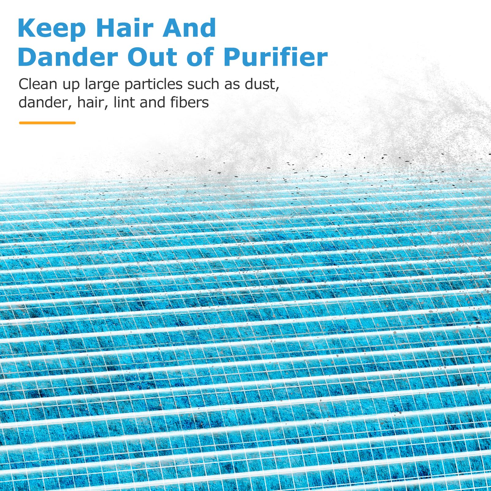 Isingo 2 Pack Mkd05 Air Filter Replacement Compatible With Mkd05 Air Purifier, 4 In 1 High Efficiency H13 True Hepa Filter, Stan