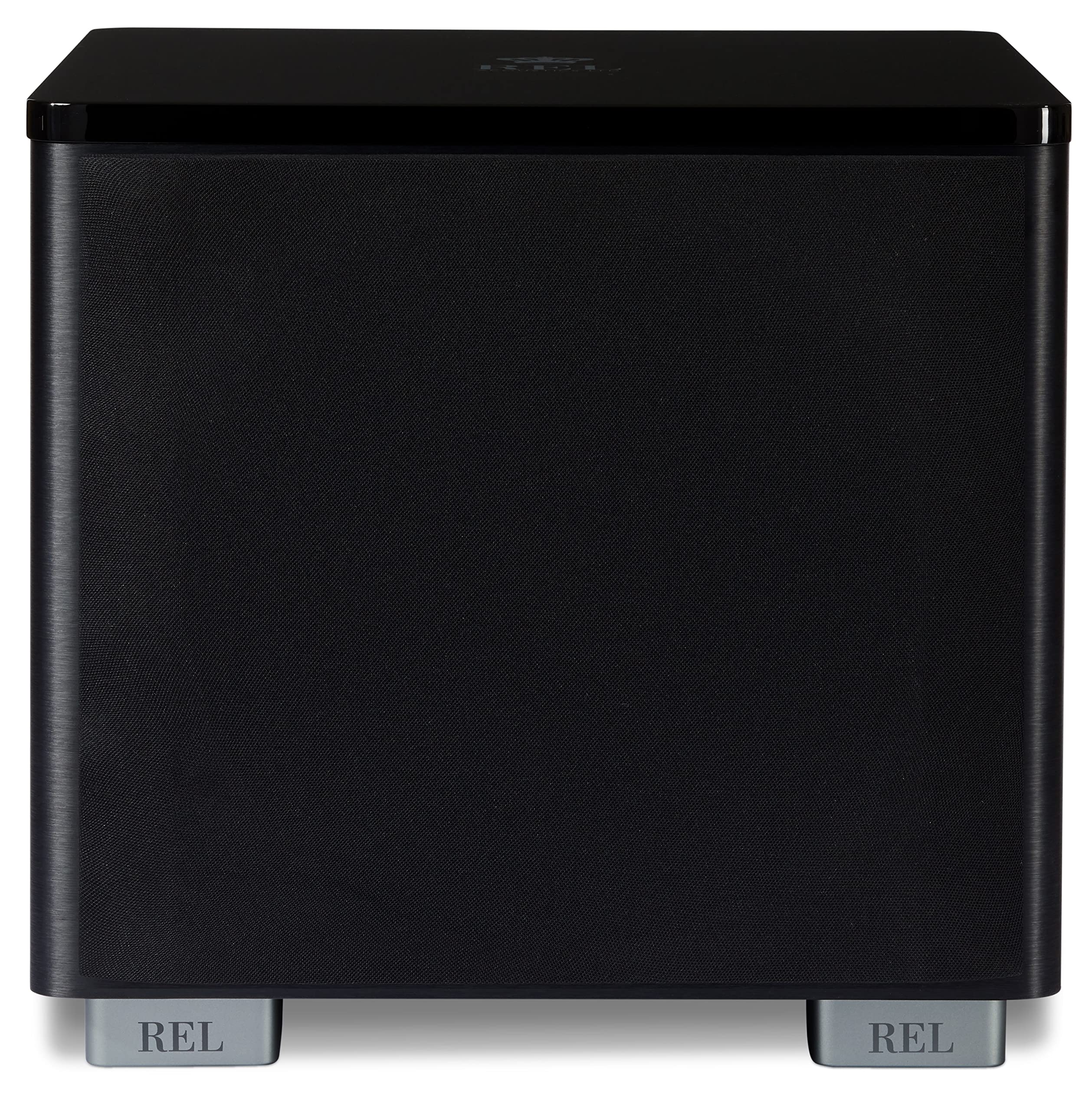 Rel Acoustics Ht/1205 Mkii Subwoofer, Ht Air Wireless Compatible, Line Grained Black Composite